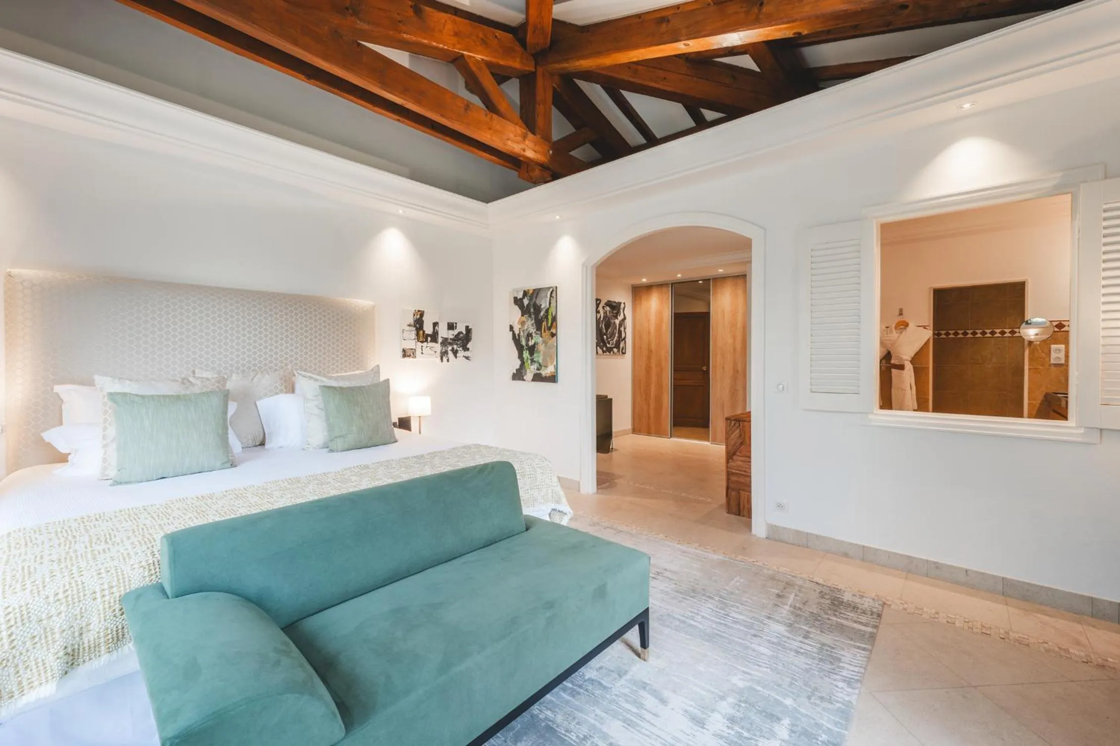 Bedroom in Domaine de l'Astragale