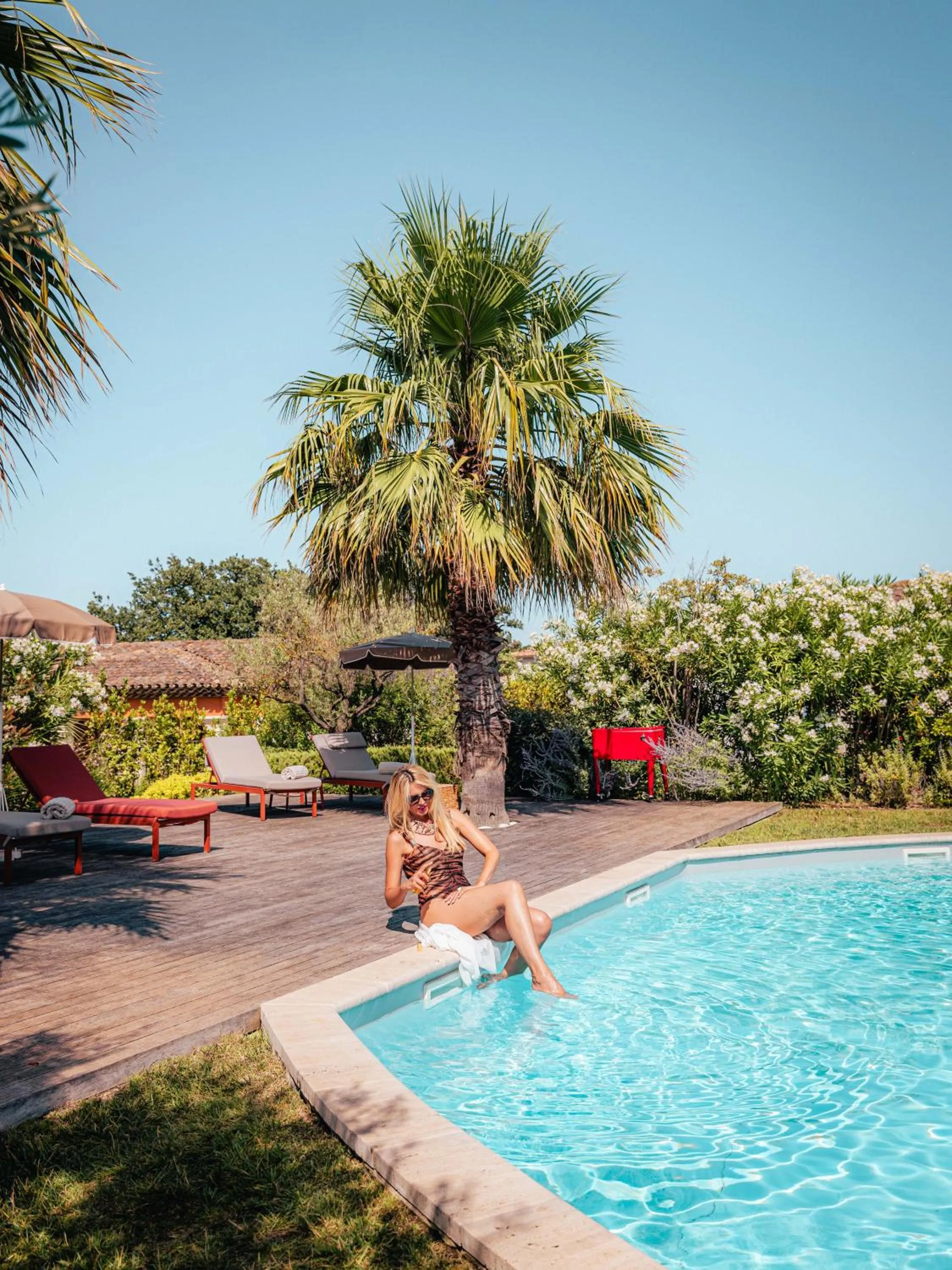 Swimming pool in Domaine de l'Astragale
