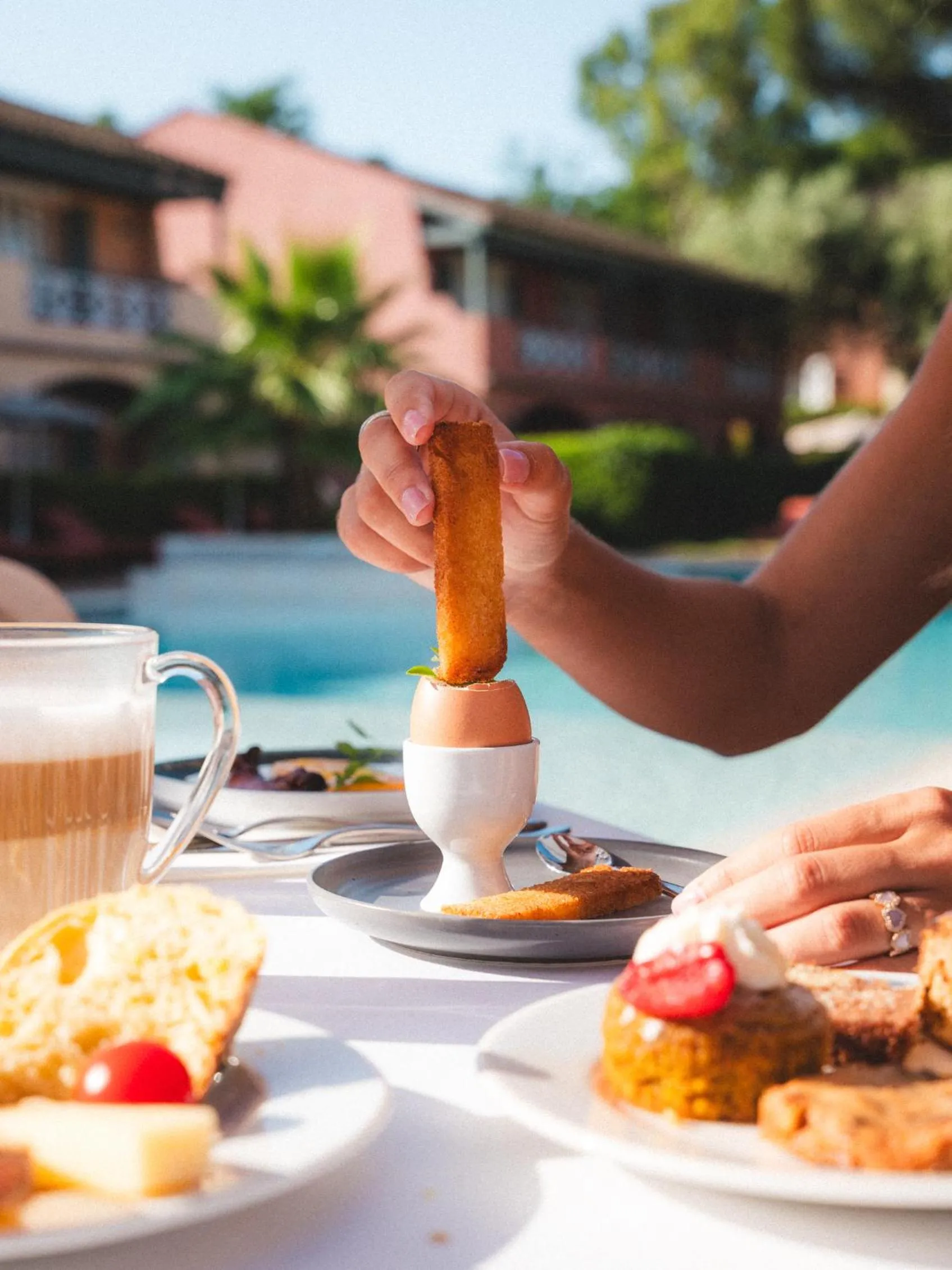 Breakfast in Domaine de l'Astragale