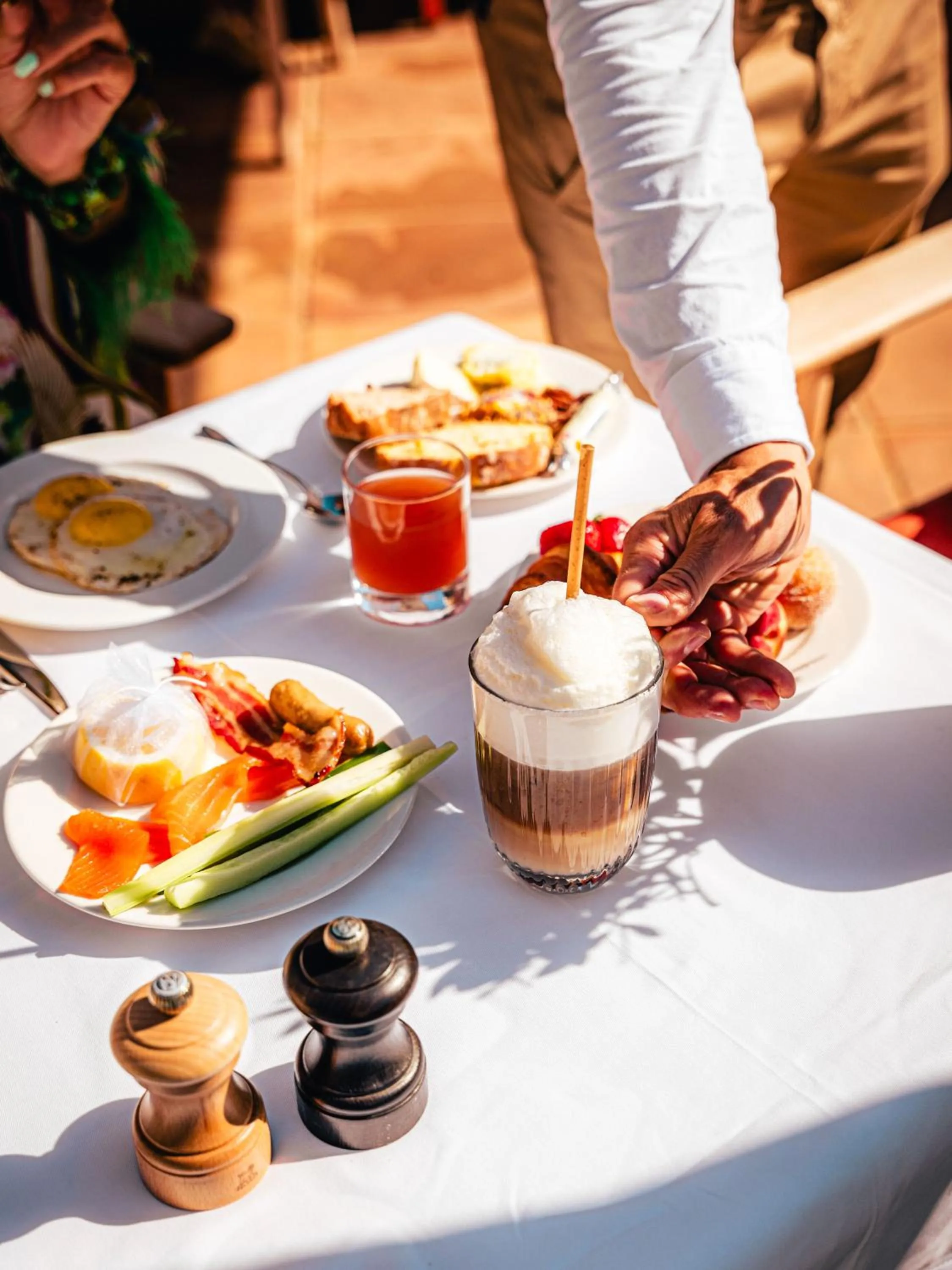 Breakfast in Domaine de l'Astragale