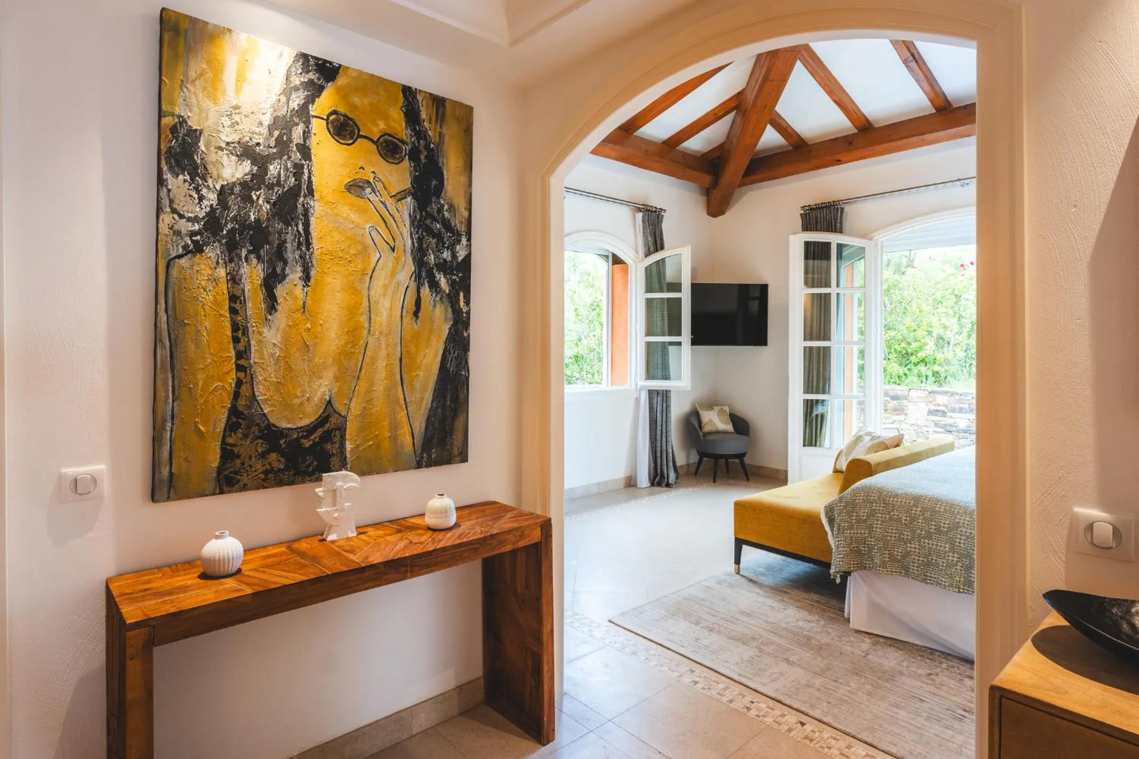 Photo of the whole room, Bed in Domaine de l'Astragale