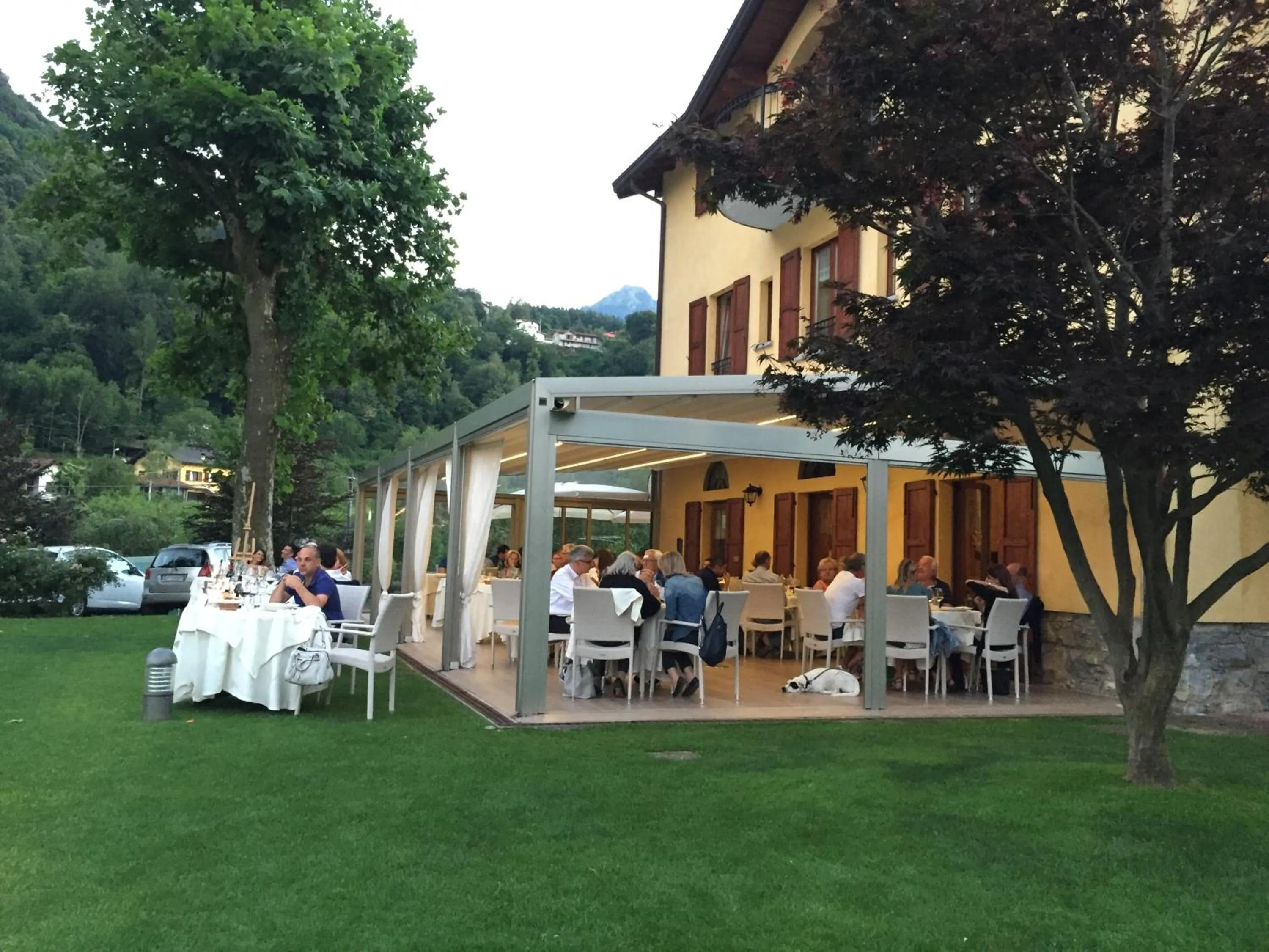 Garden view in Locanda Sant' Anna