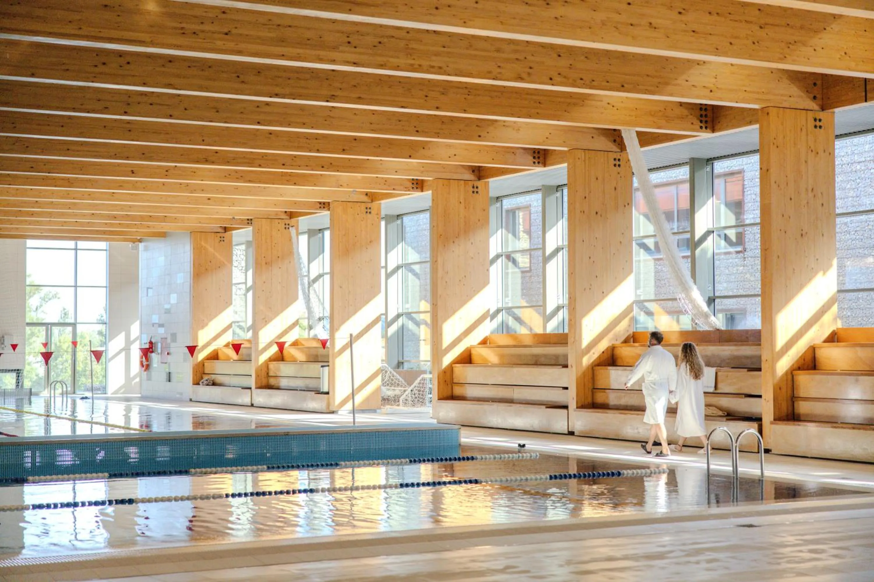 Swimming pool in Akadémia Hotel