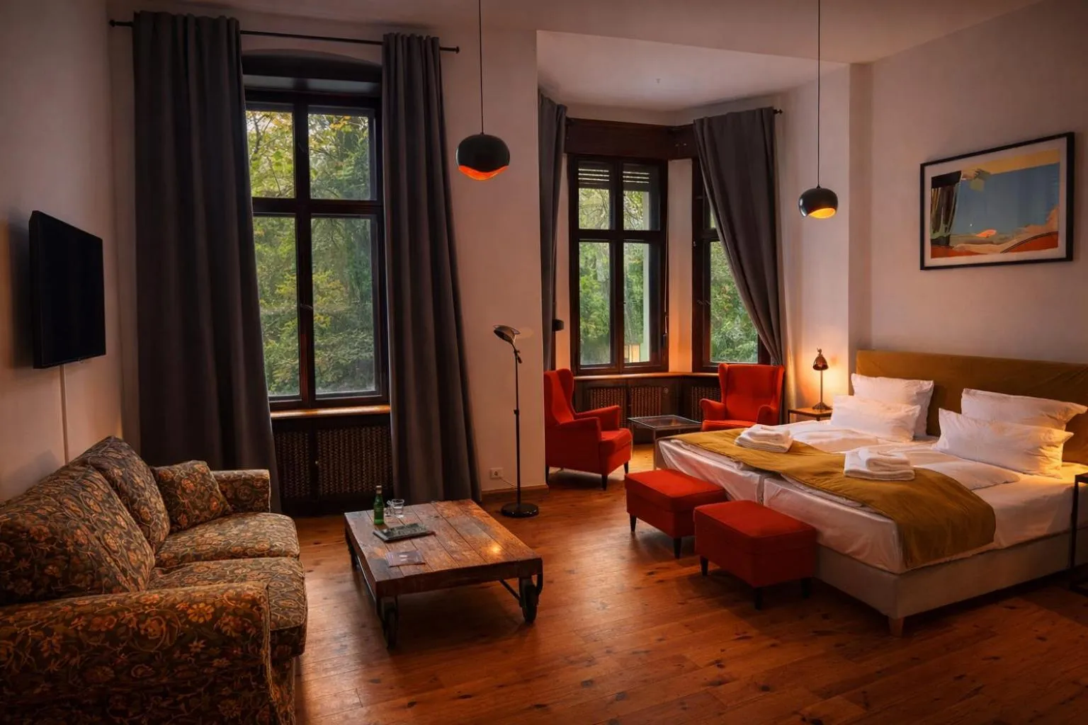 Photo of the whole room, Bed in Romantik Hotel Schloss Reichenow