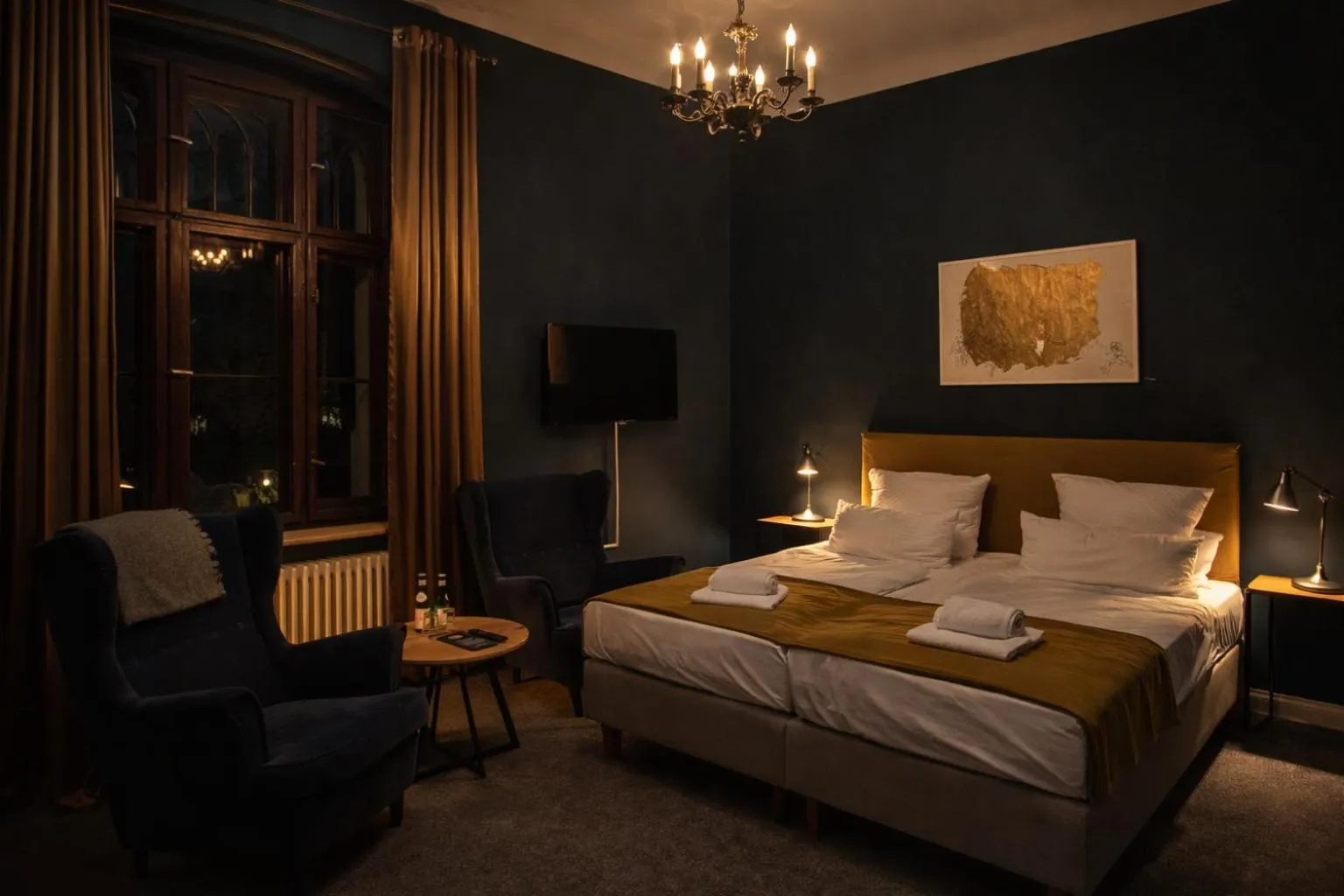 Bedroom, Bed in Romantik Hotel Schloss Reichenow