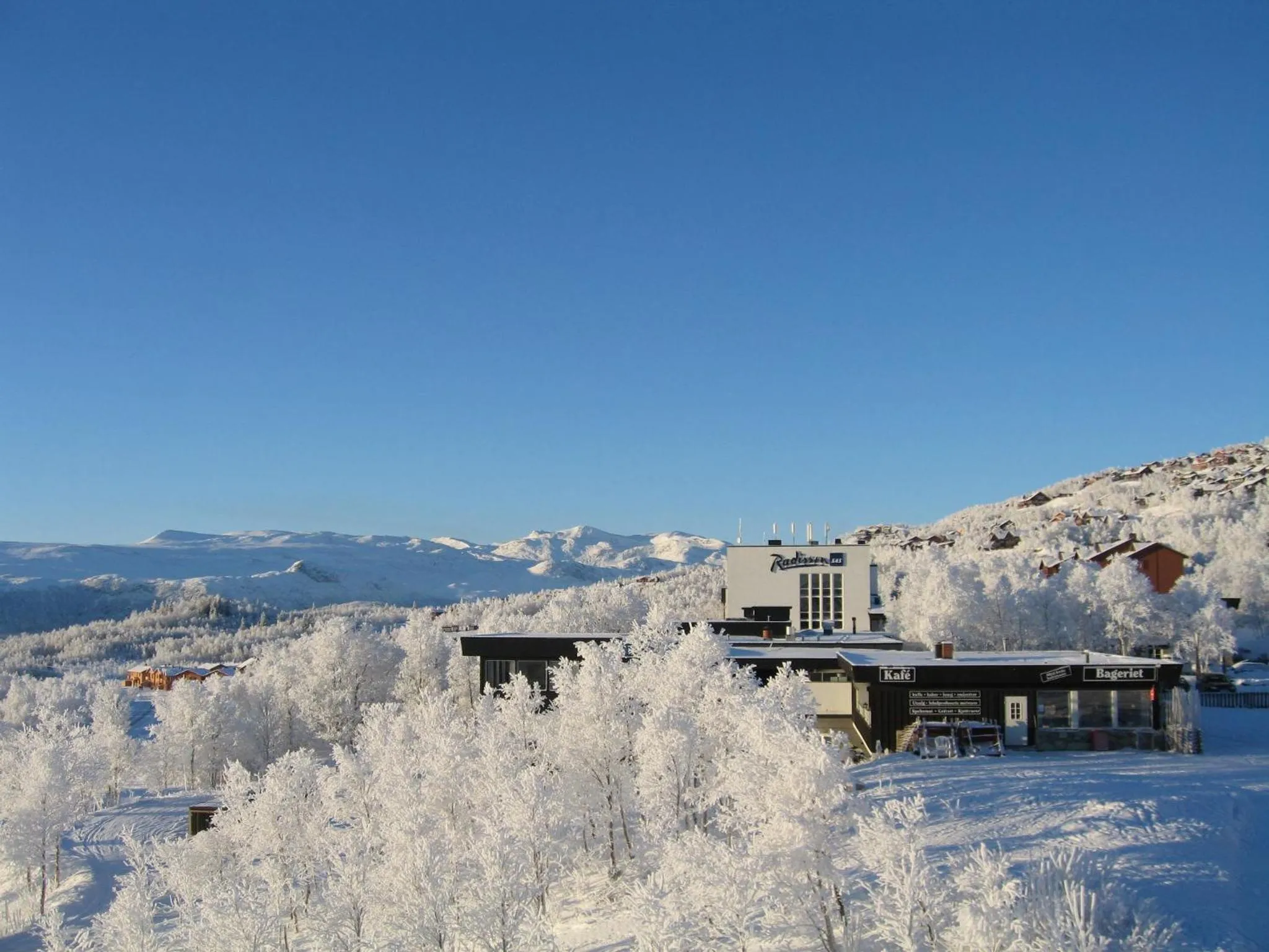Facade/entrance in Radisson Blu Resort, Beitostølen