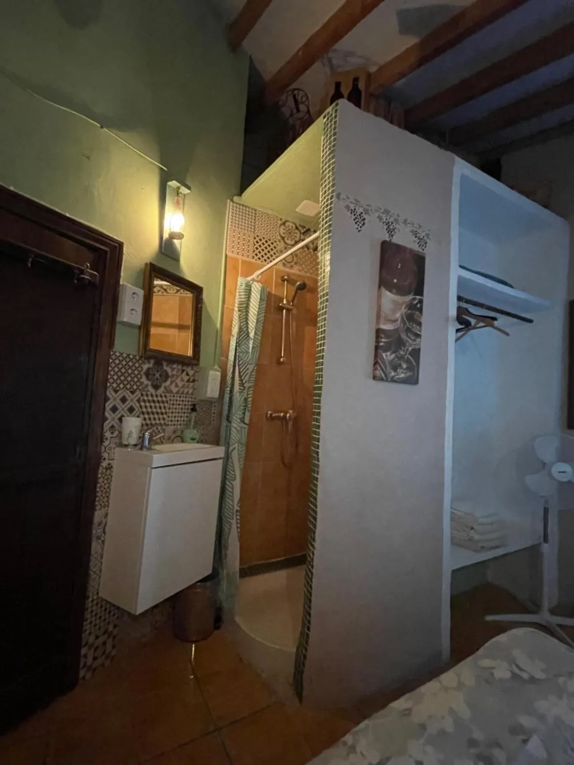 Bathroom, Bed in Casa Rural Ubeda - B&B - Pinoso-Alicante