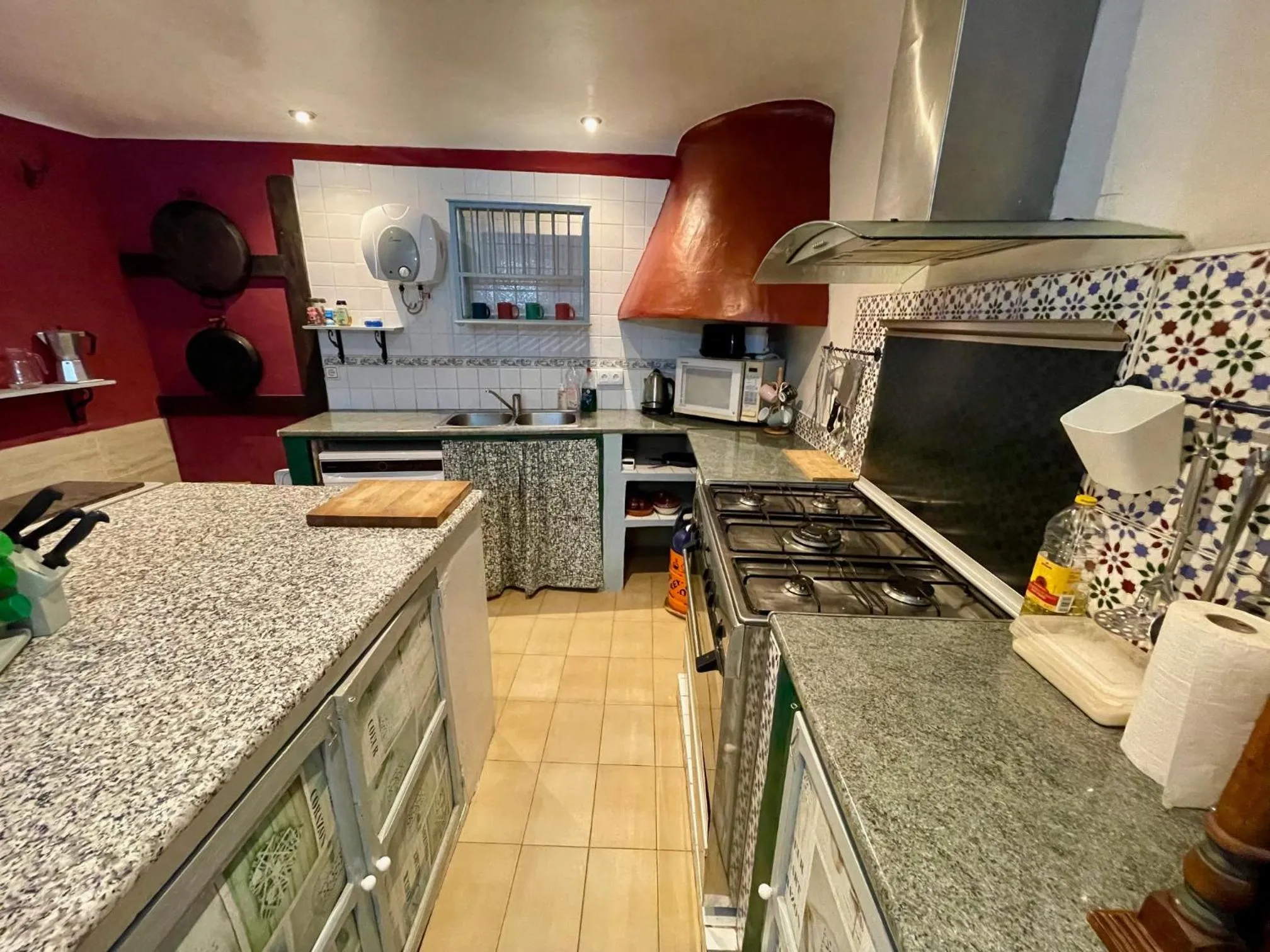 Kitchen or kitchenette in Casa Rural Ubeda - B&B - Pinoso-Alicante