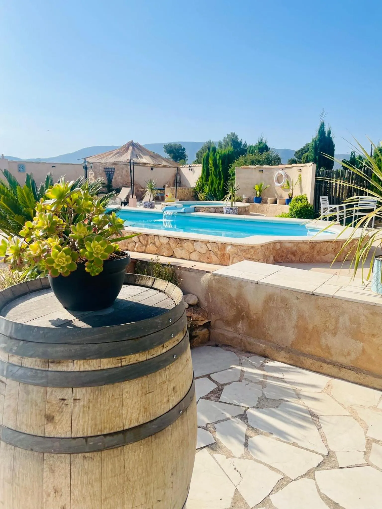 Garden in Casa Rural Ubeda - B&B - Pinoso-Alicante