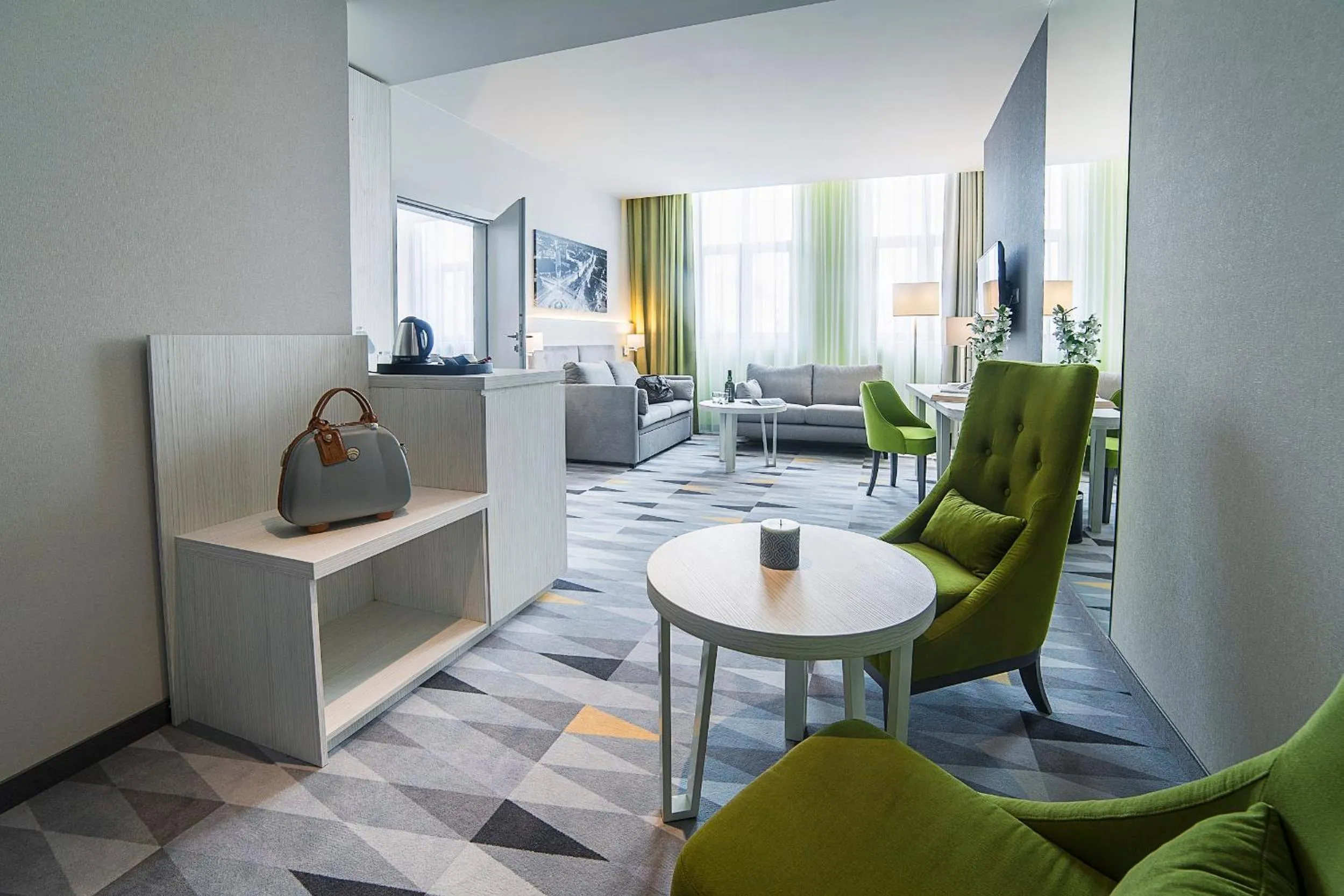 Living room in Hotel Metropolitan