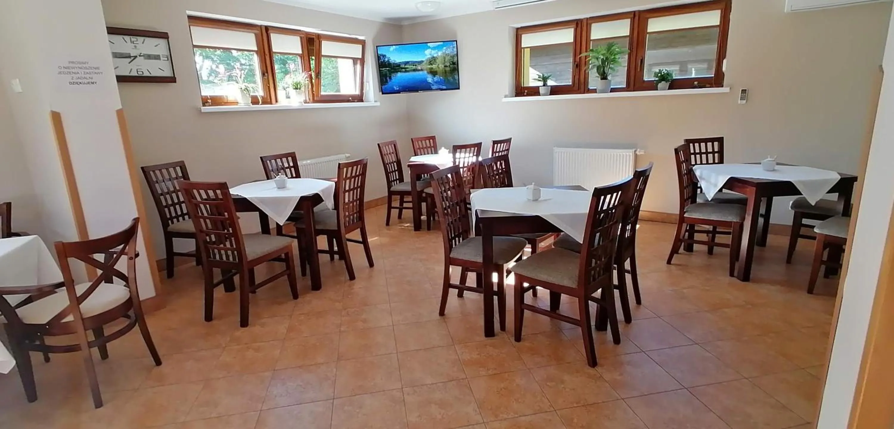 Dining area in Willa Salamandra