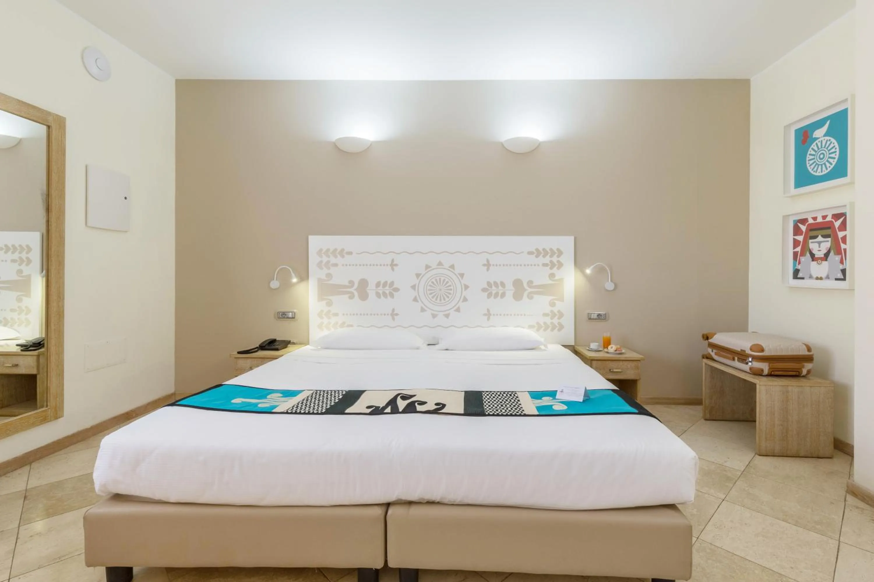 Bed in Hotel Domomea