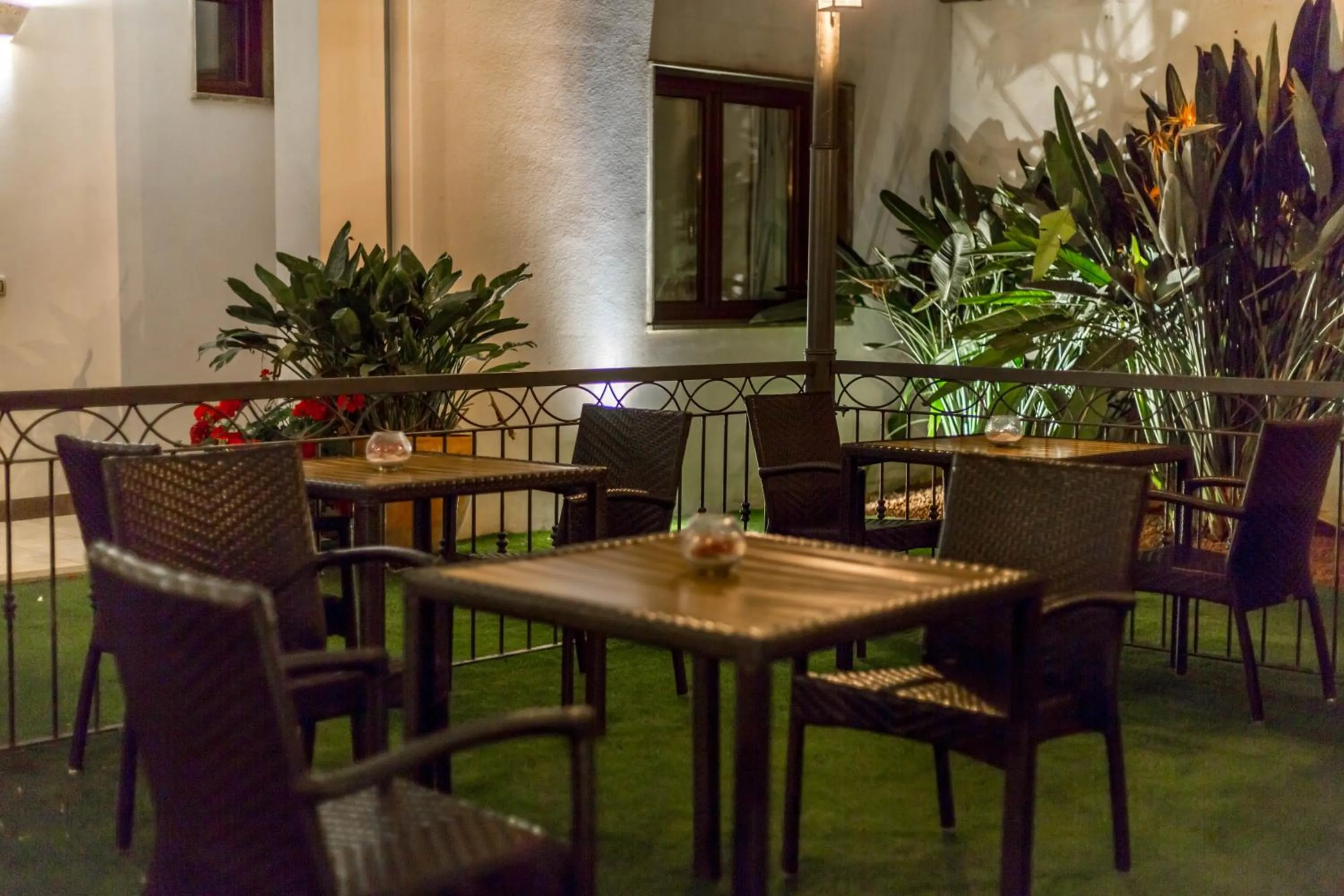 Patio in Hotel Domomea