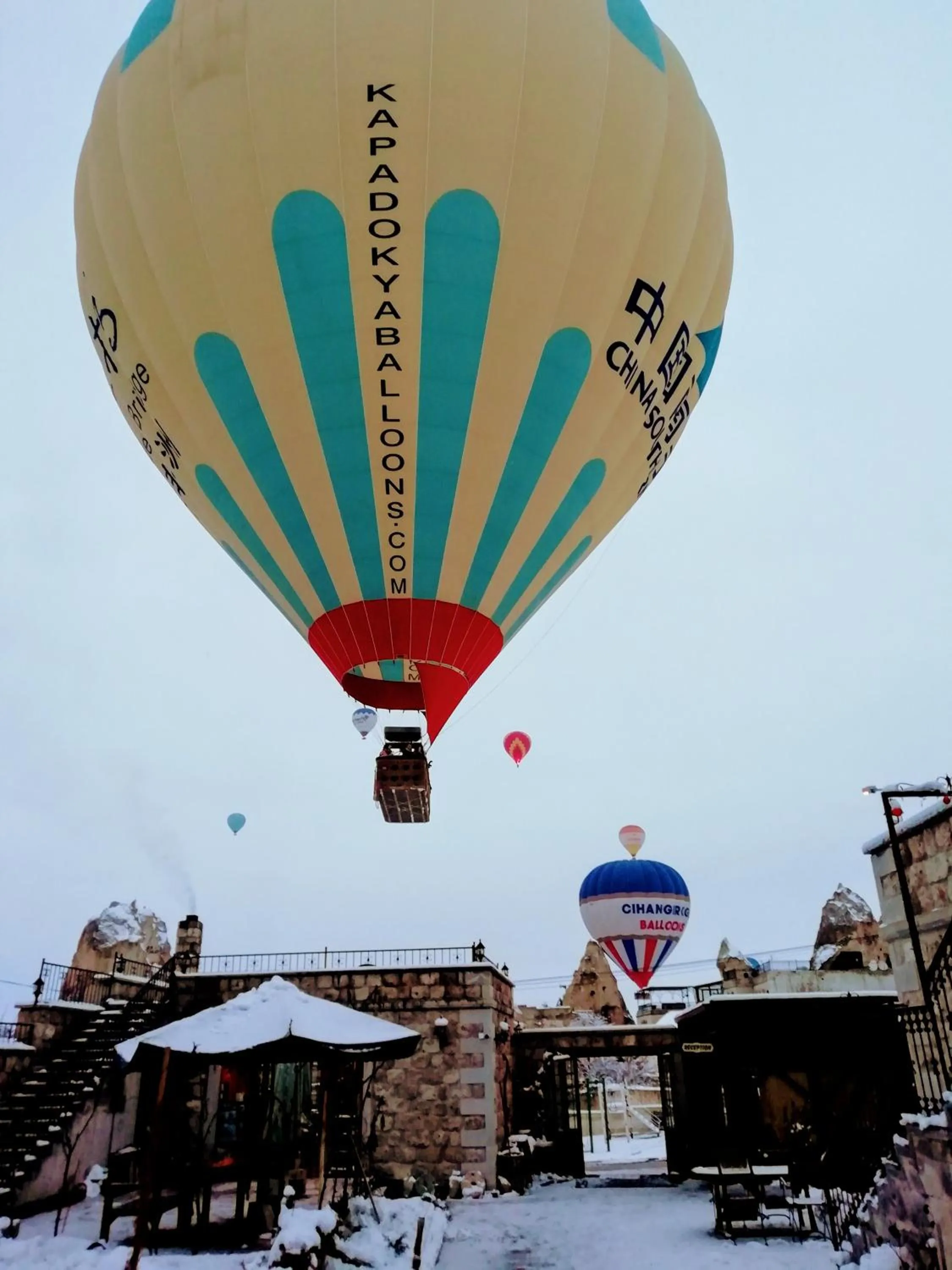 Balcony/Terrace in Guzide Cave Hotel