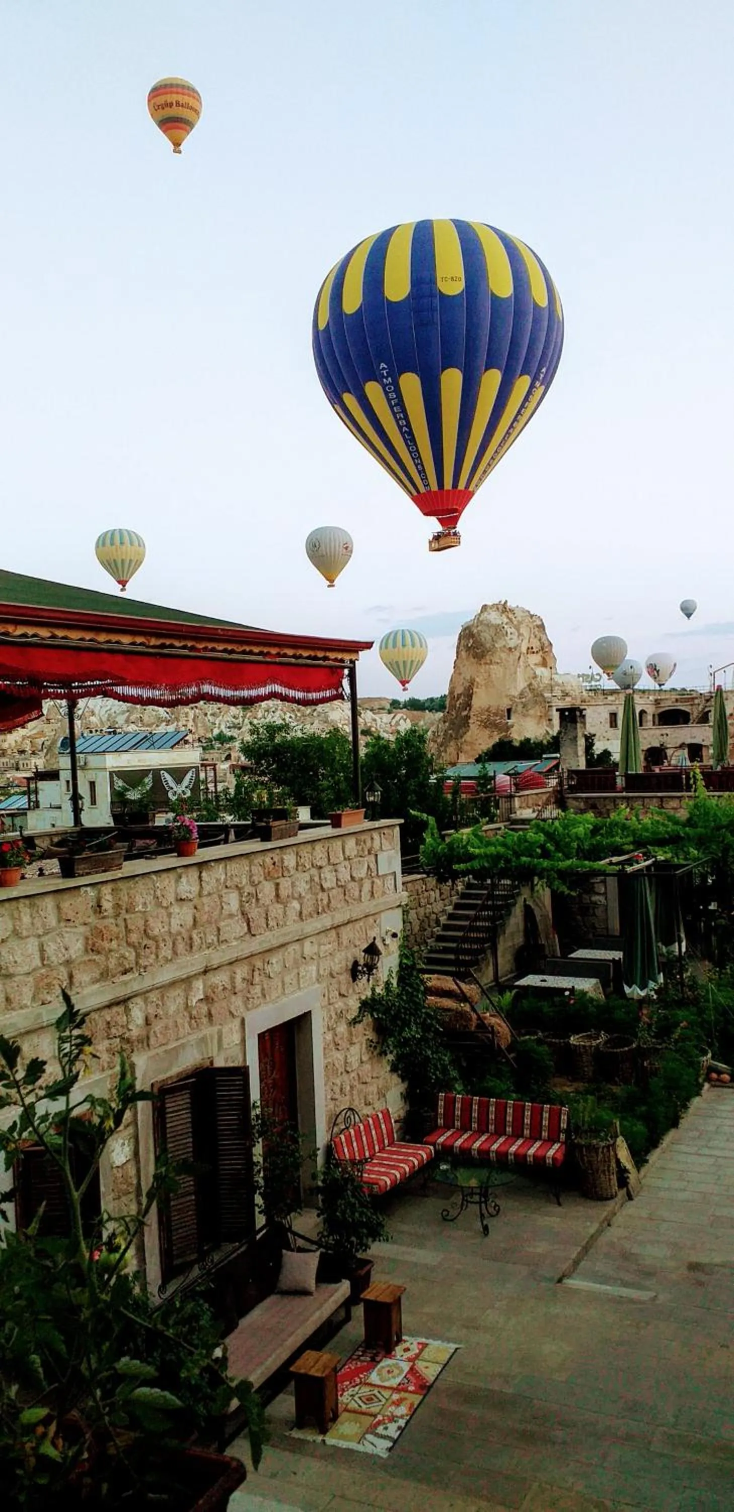 Property building in Guzide Cave Hotel