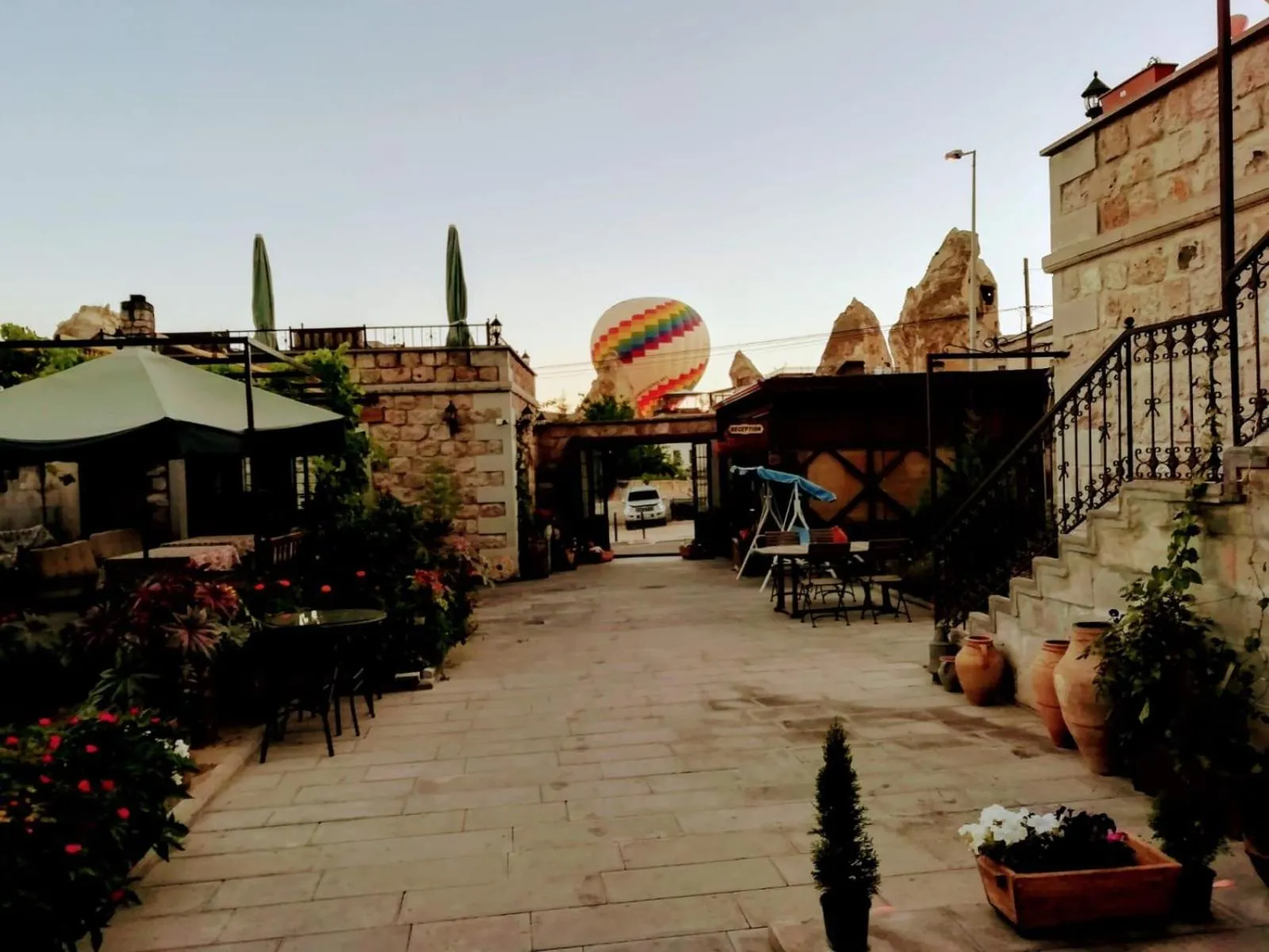 Breakfast in Guzide Cave Hotel