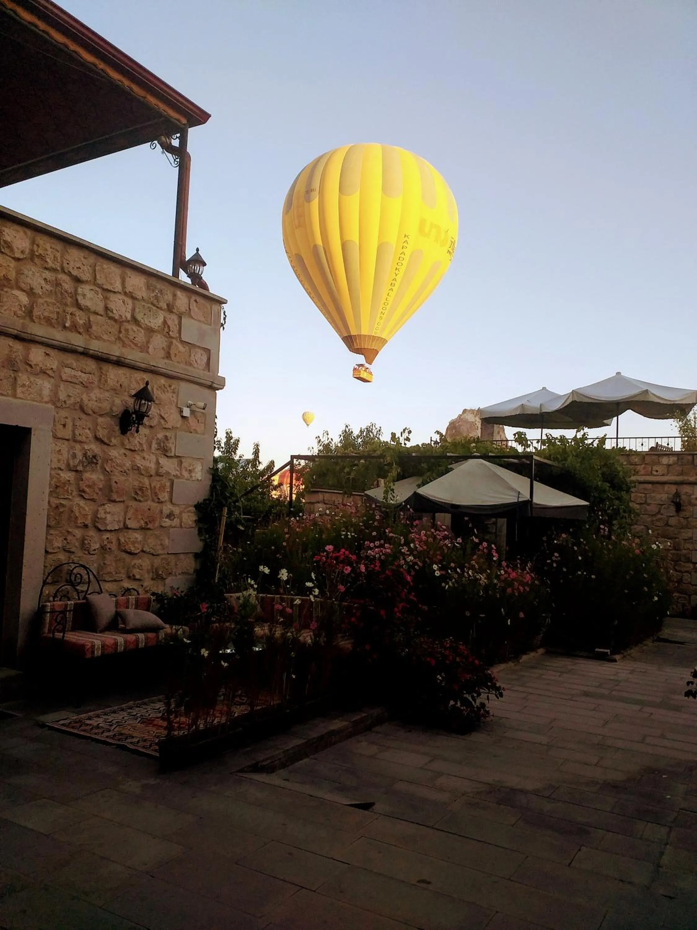 Garden in Guzide Cave Hotel