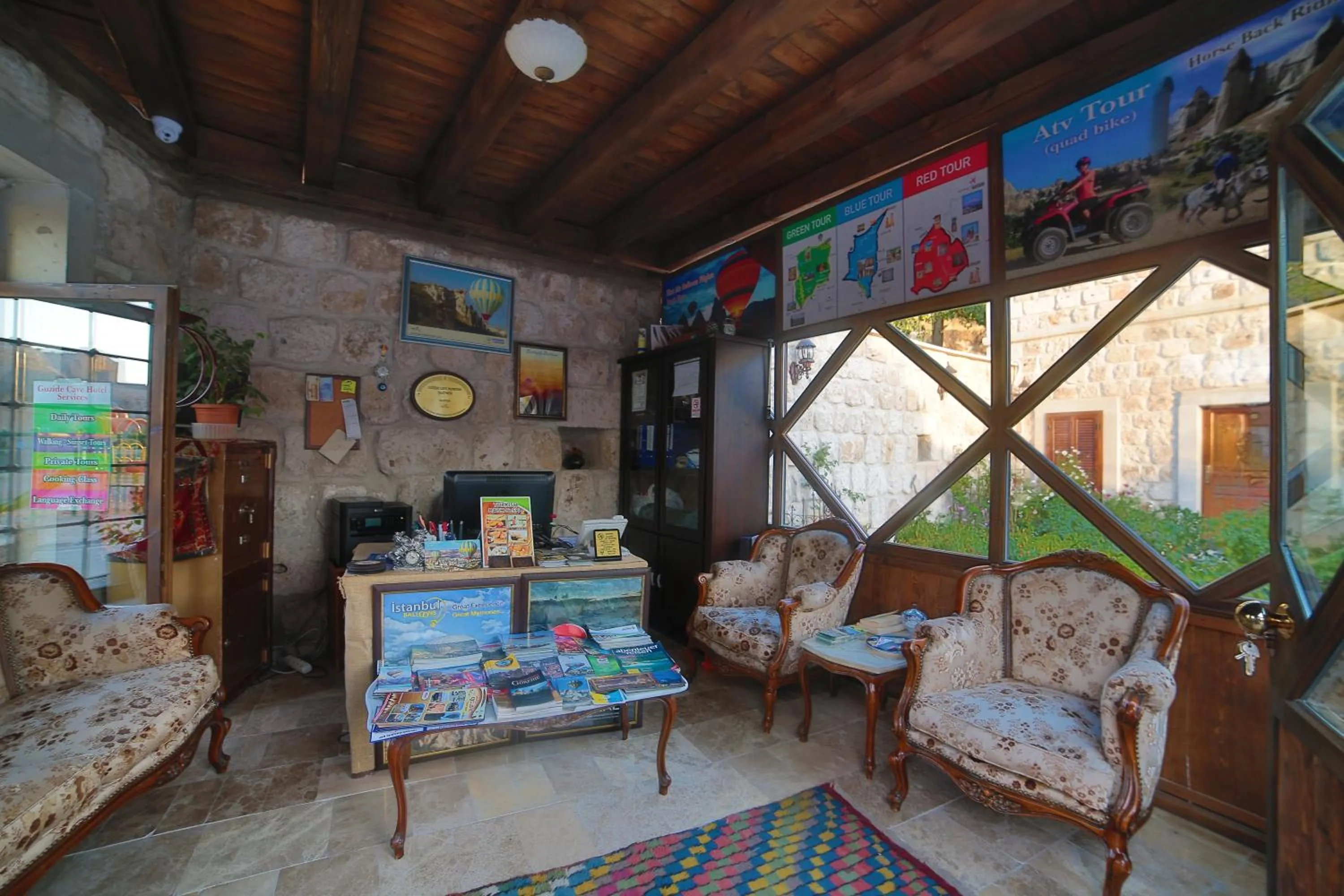Lobby or reception in Guzide Cave Hotel