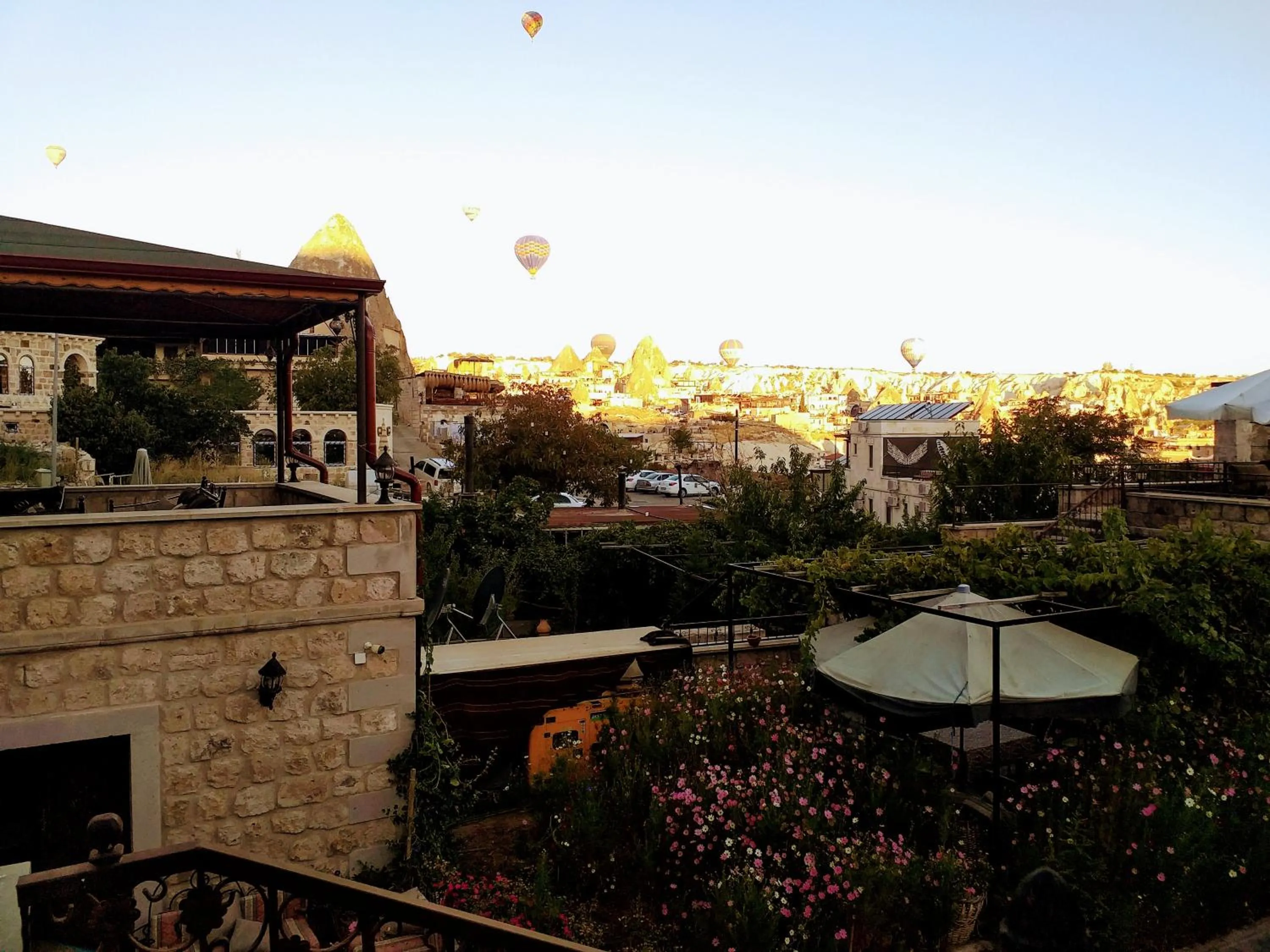 Balcony/Terrace in Guzide Cave Hotel