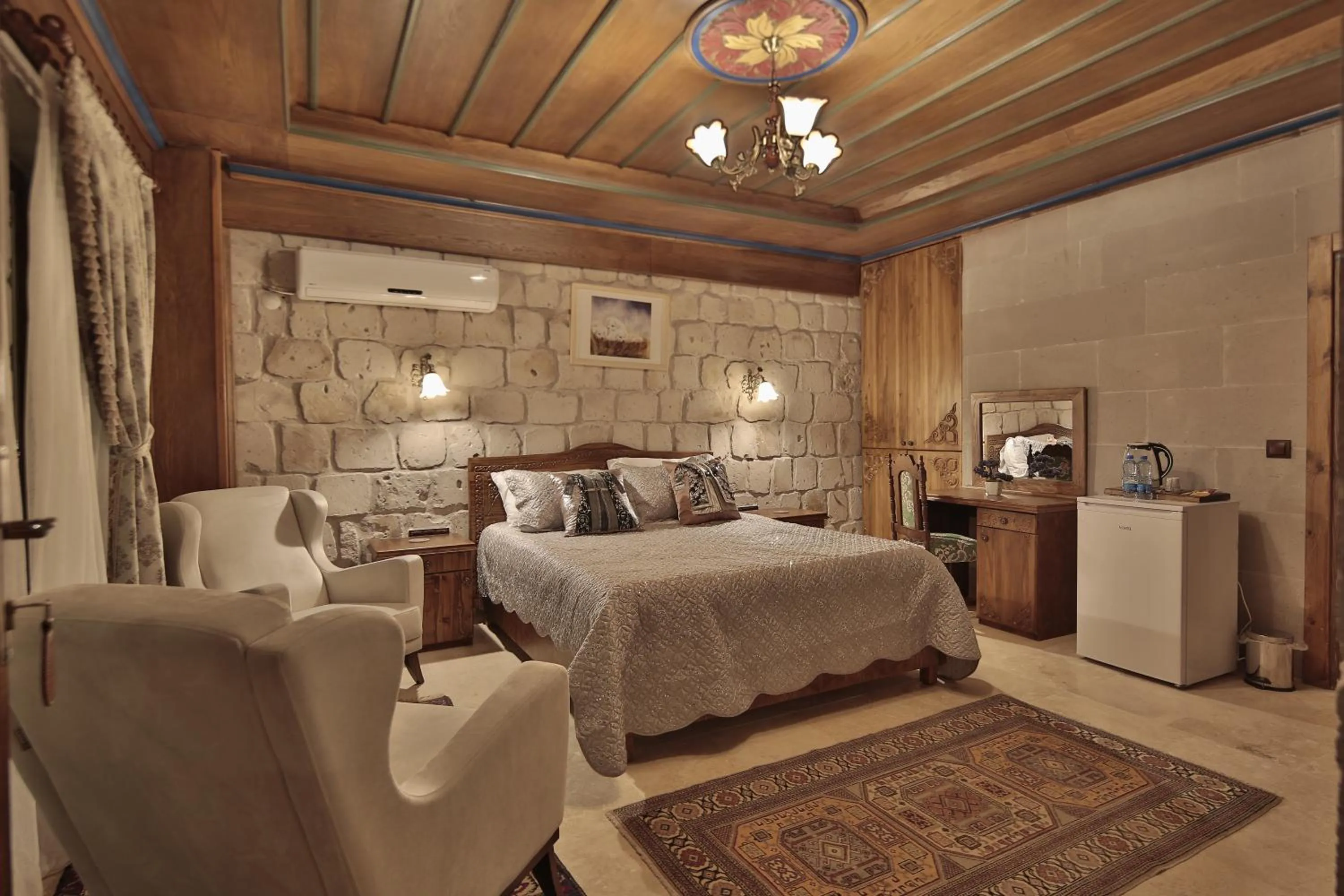 Bed in Guzide Cave Hotel