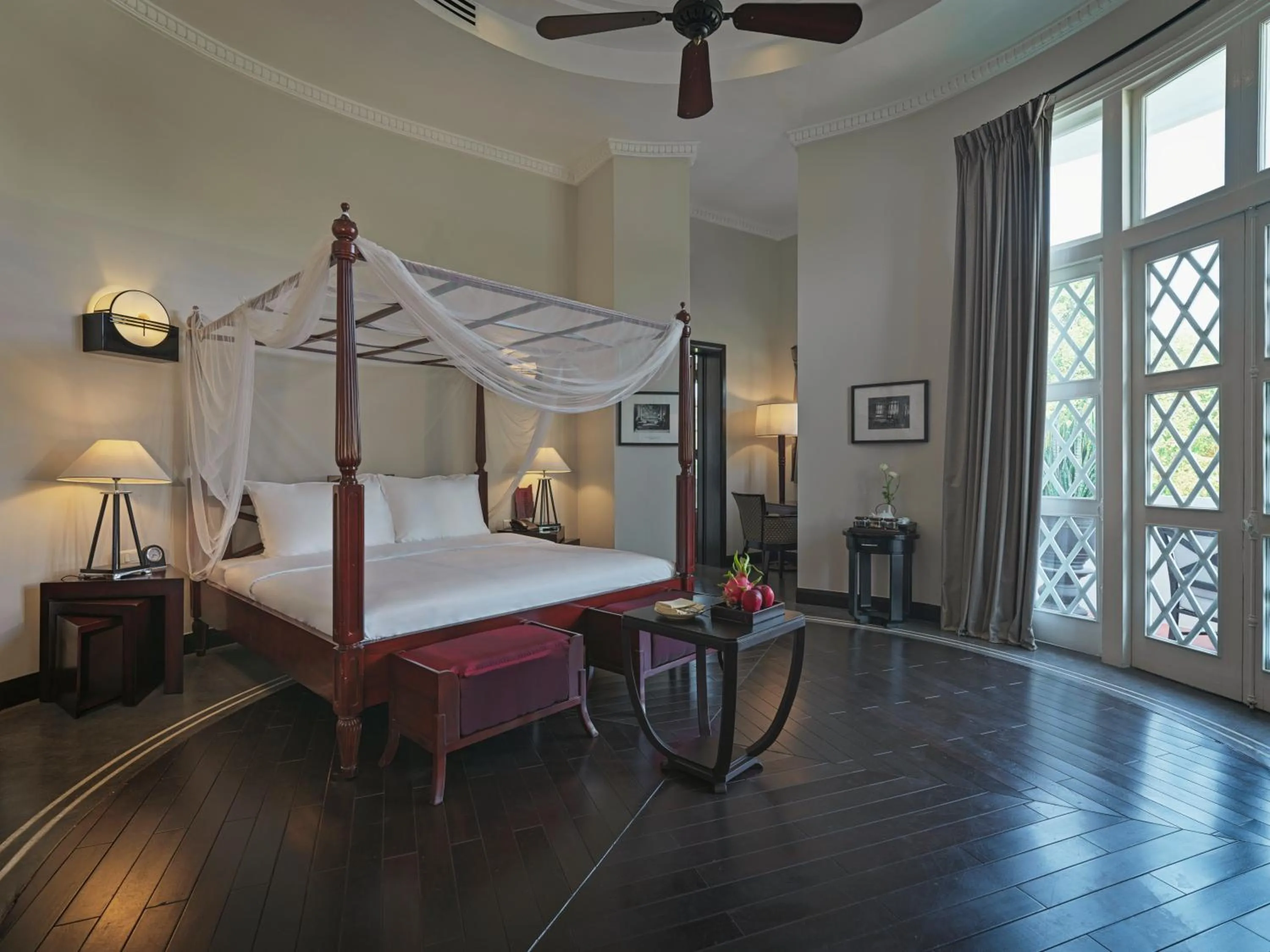 Bedroom, Bed in Azerai La Residence, Hue