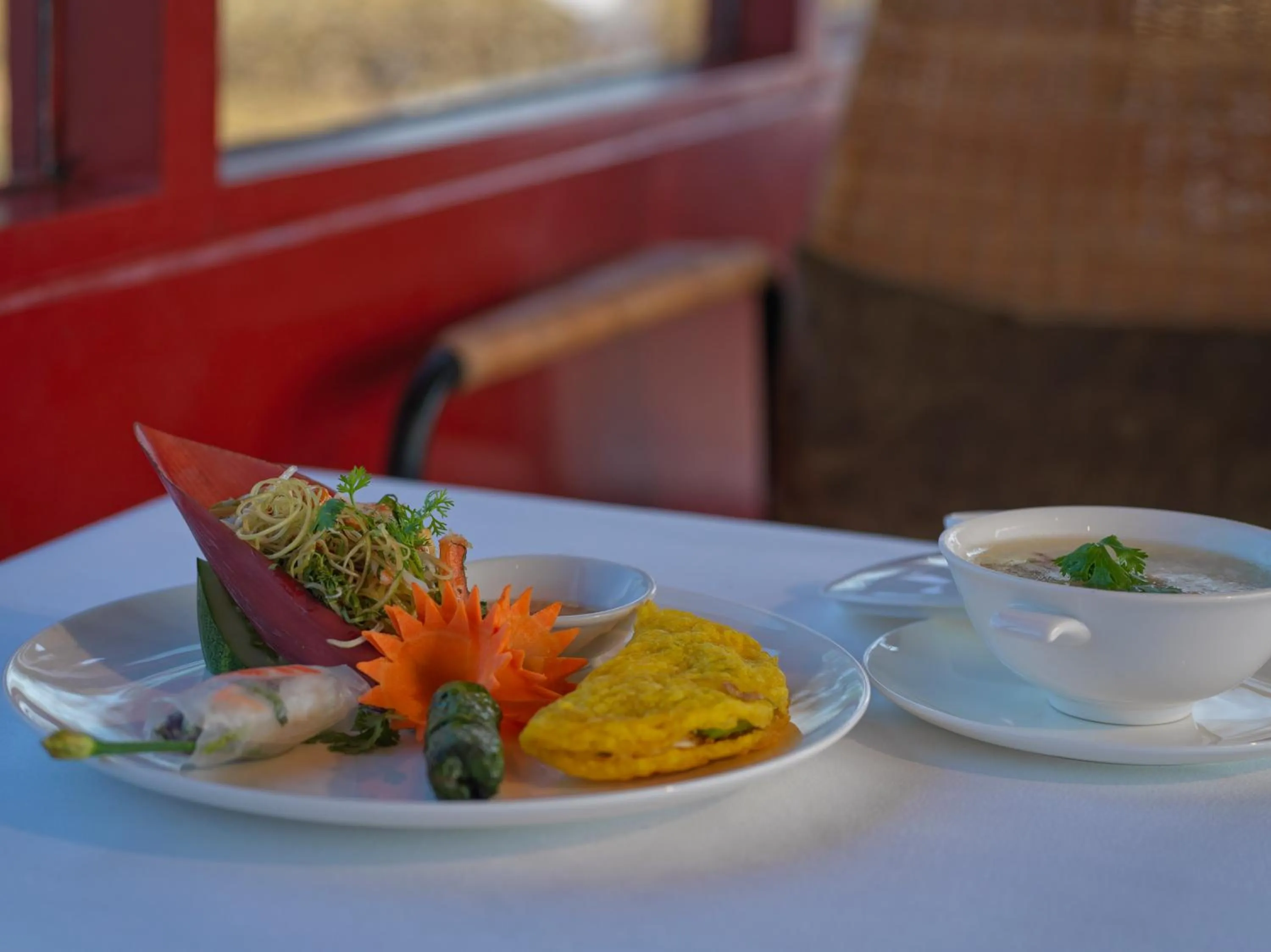 Food close-up in Azerai La Residence, Hue