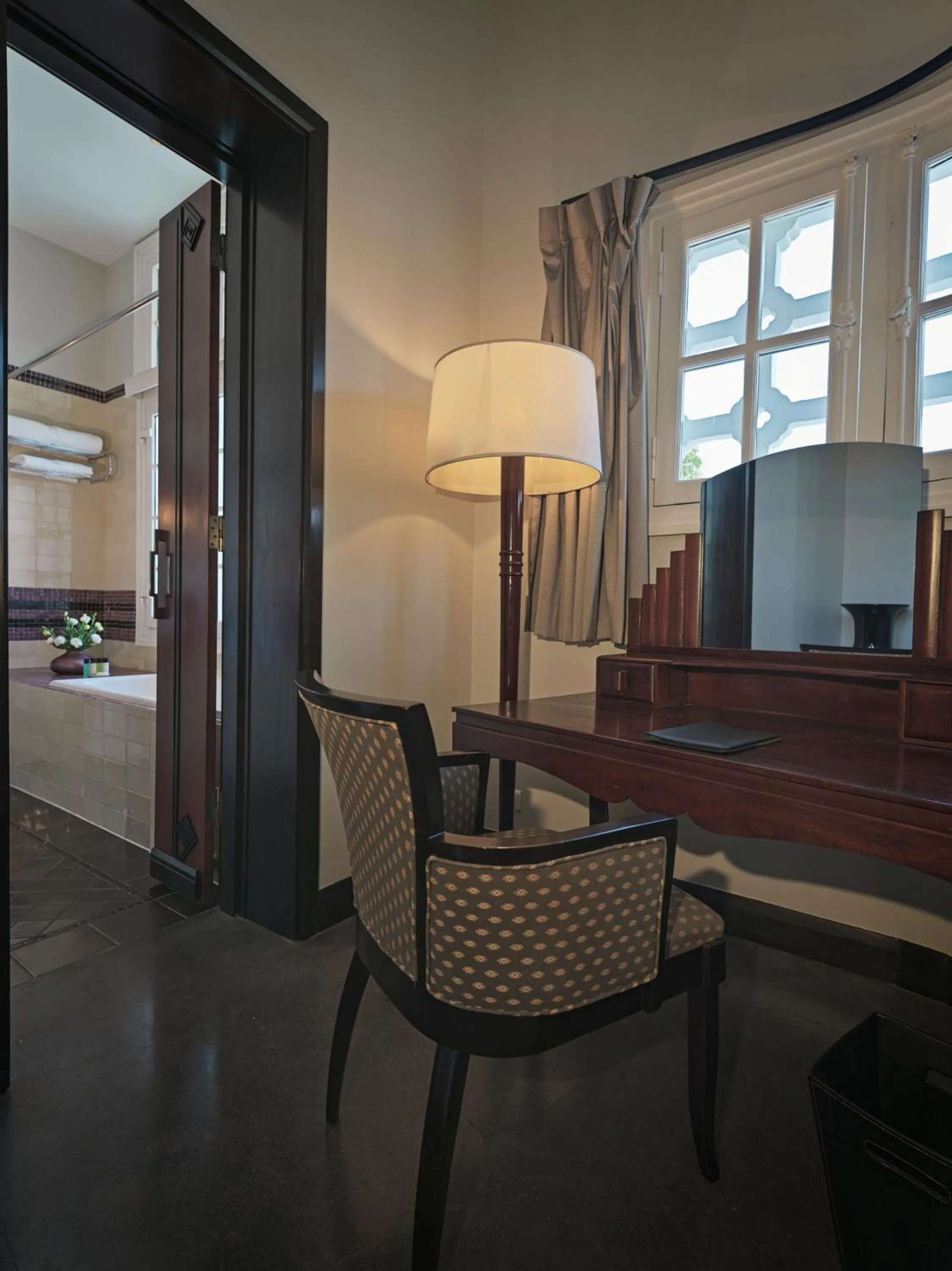 Seating area in Azerai La Residence, Hue