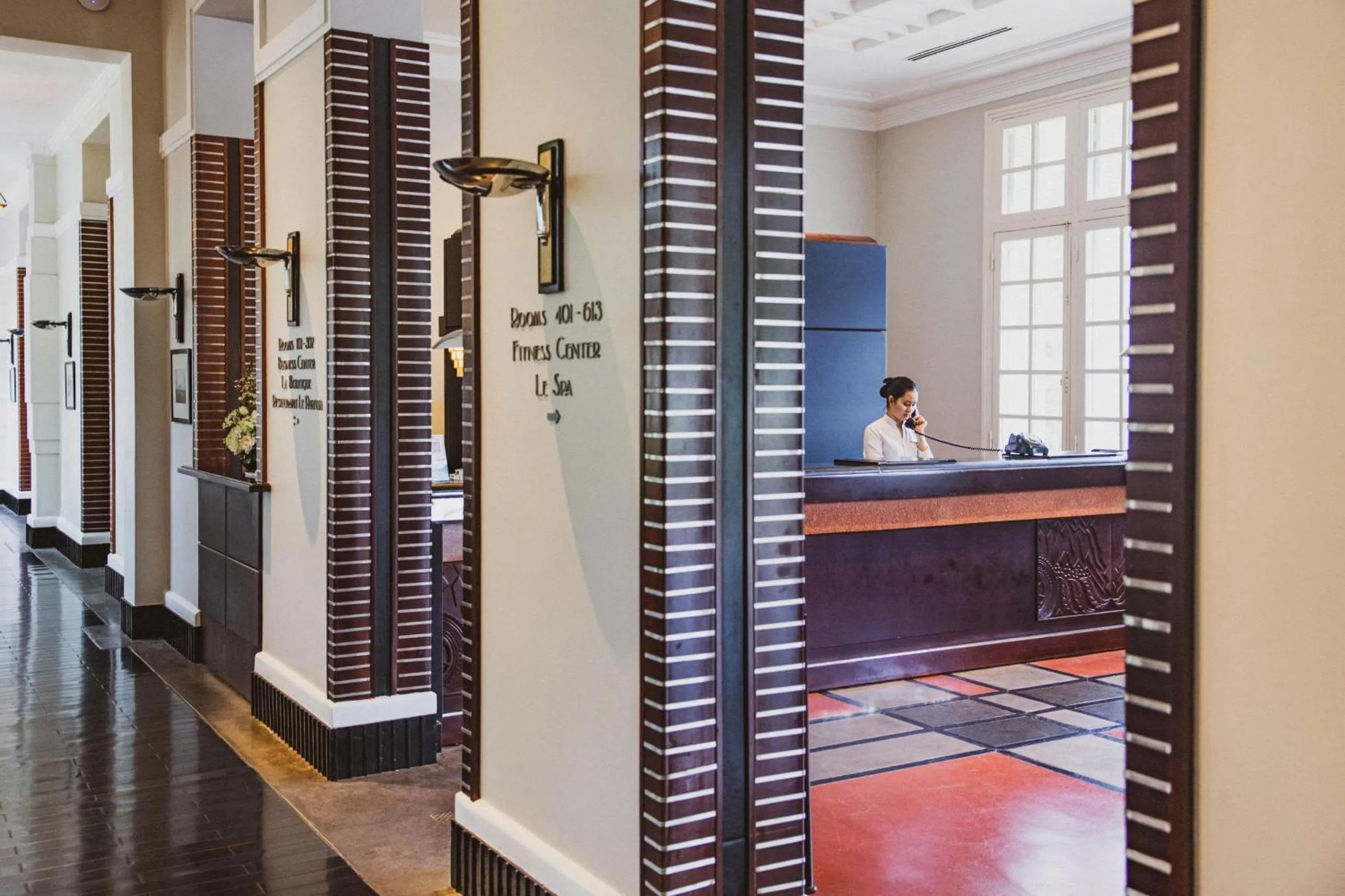 Lobby or reception in Azerai La Residence, Hue