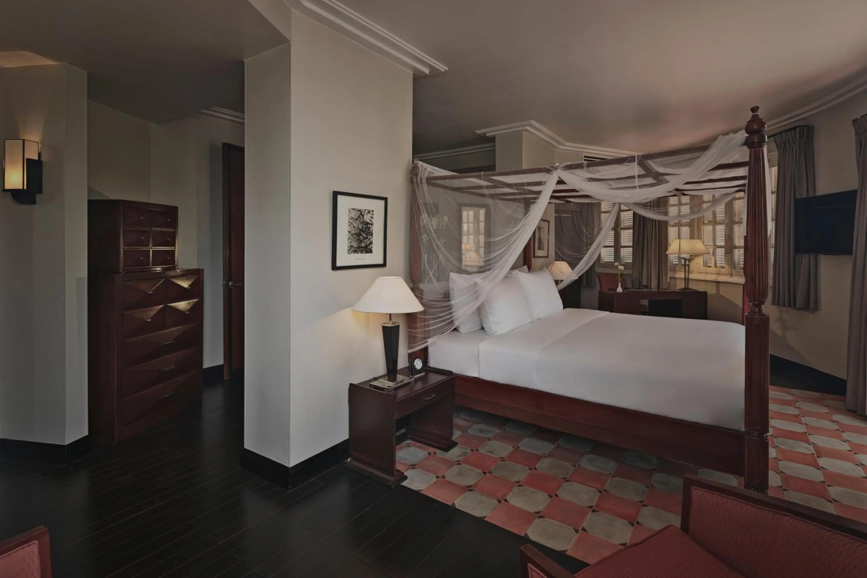 Bedroom, Bed in Azerai La Residence, Hue