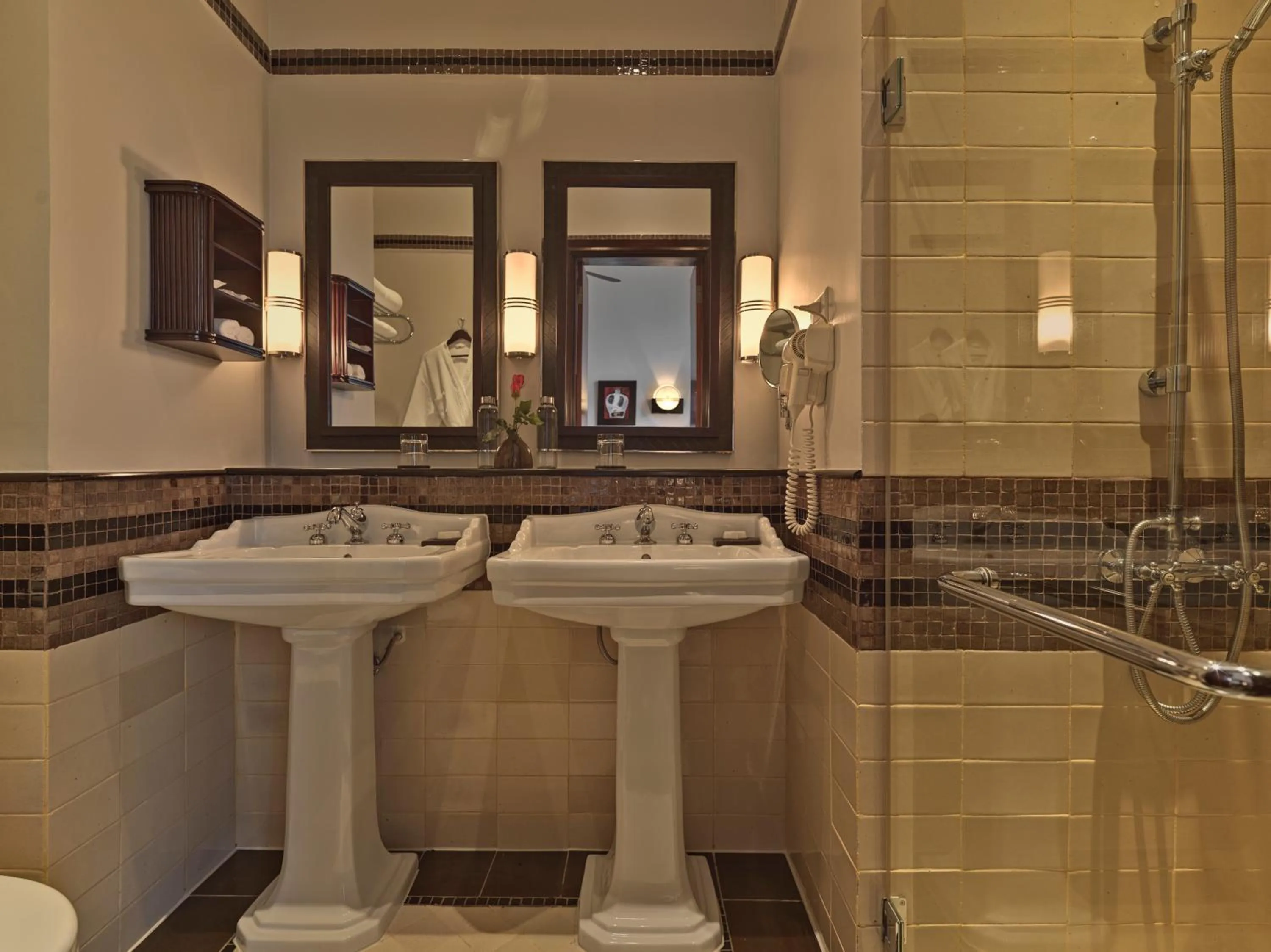 Bathroom in Azerai La Residence, Hue