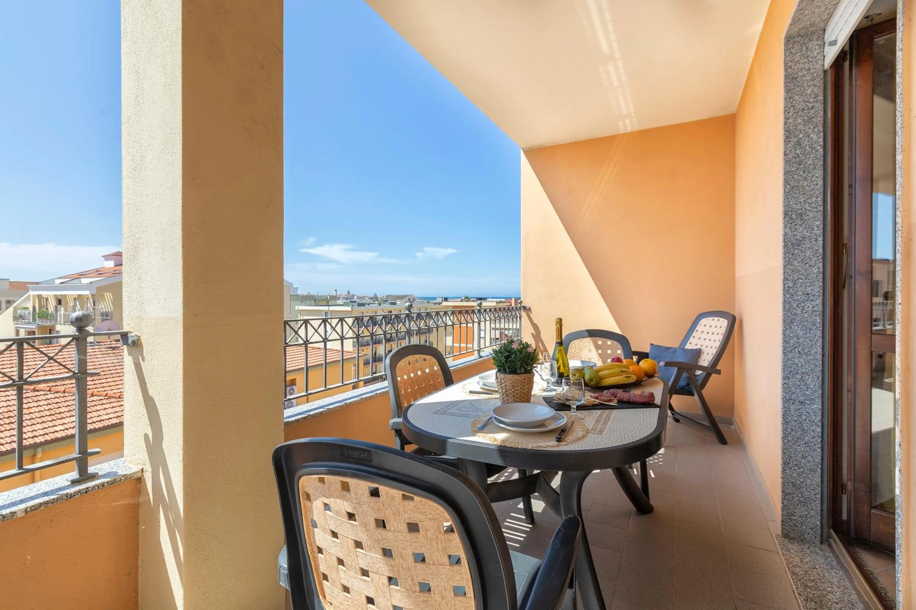 Balcony/Terrace in KaRol Casa Vacanze