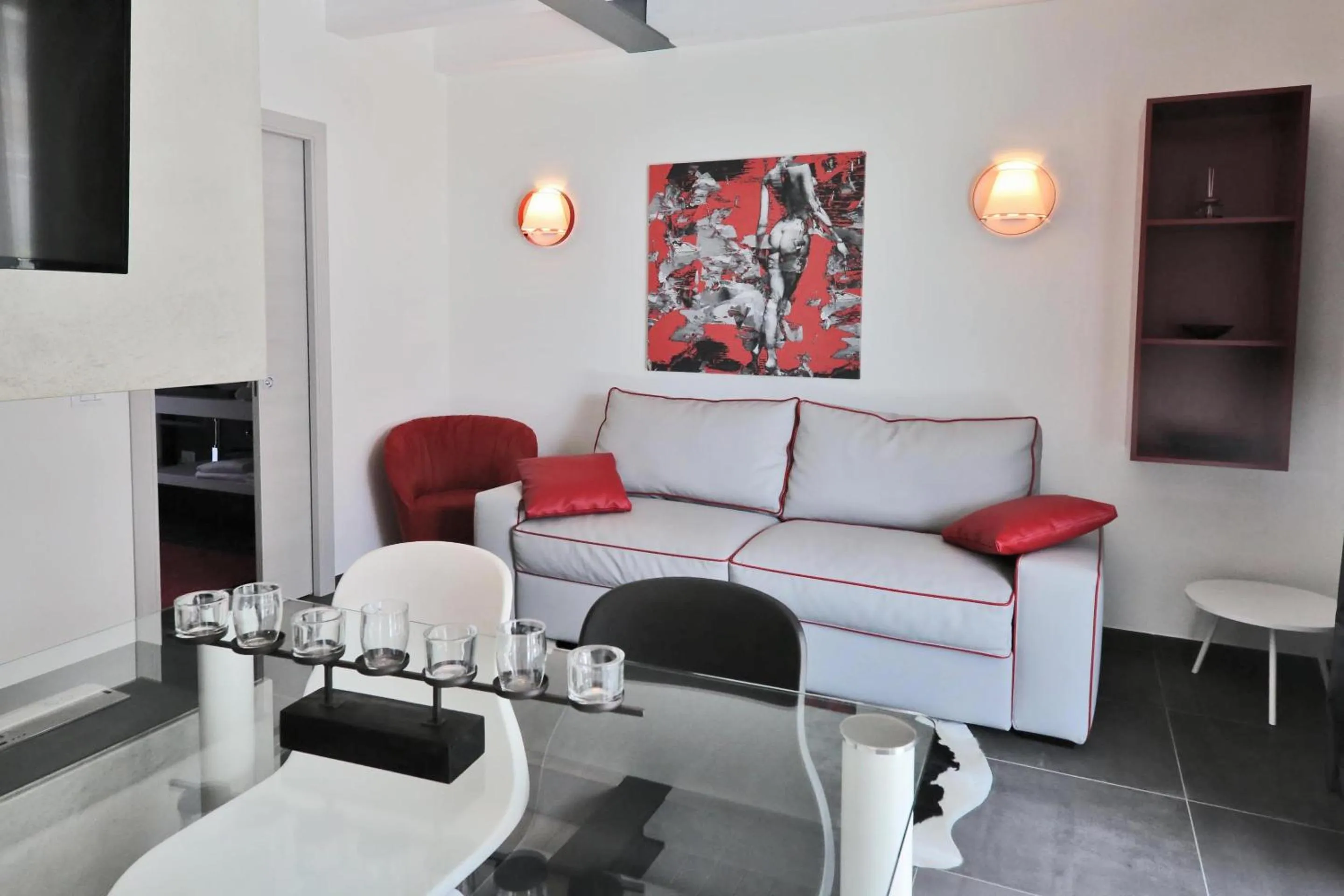 Living room in Ninfea Wellness & Spa Residence