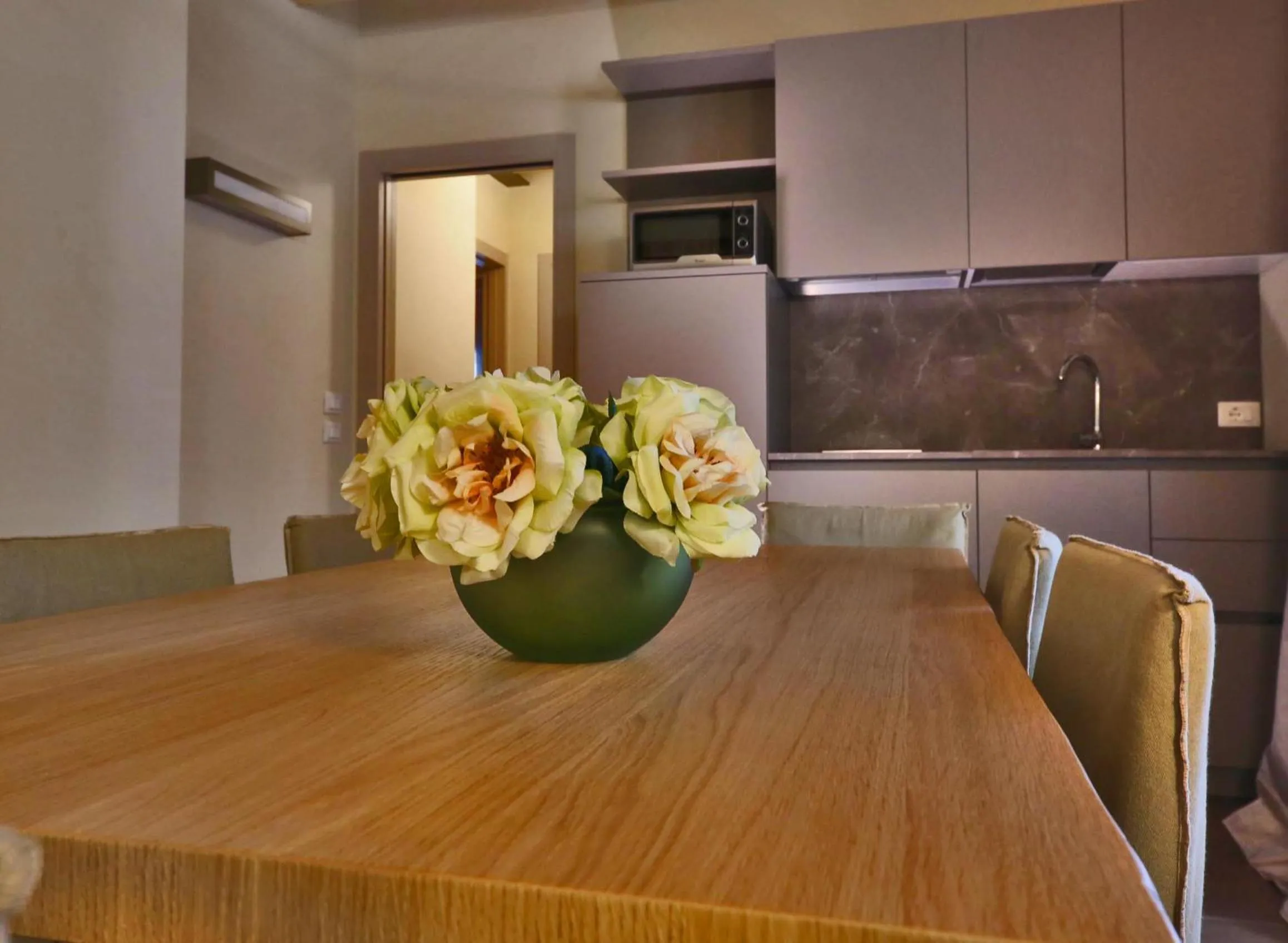 Kitchen or kitchenette in Ninfea Wellness & Spa Residence