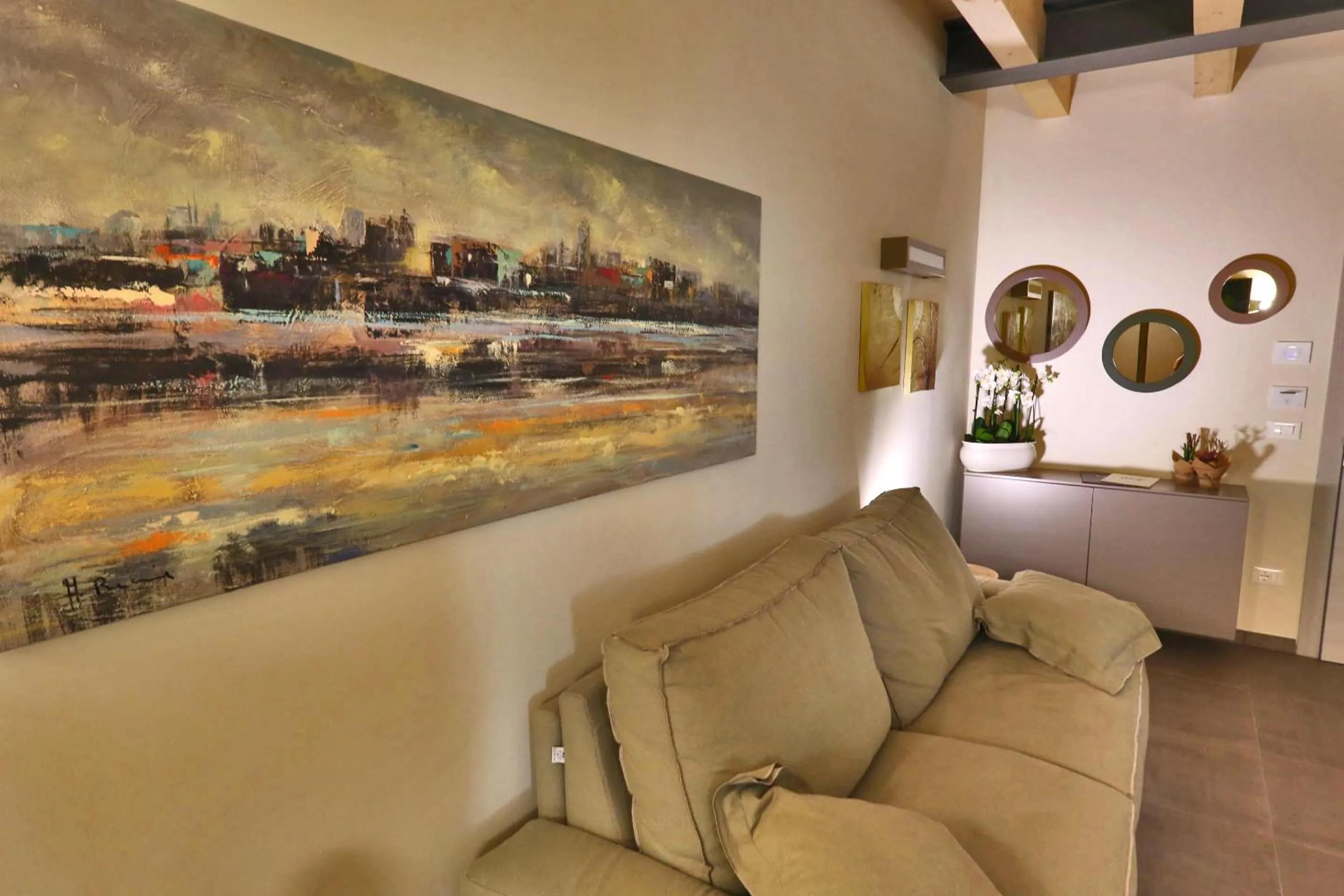 Living room in Ninfea Wellness & Spa Residence