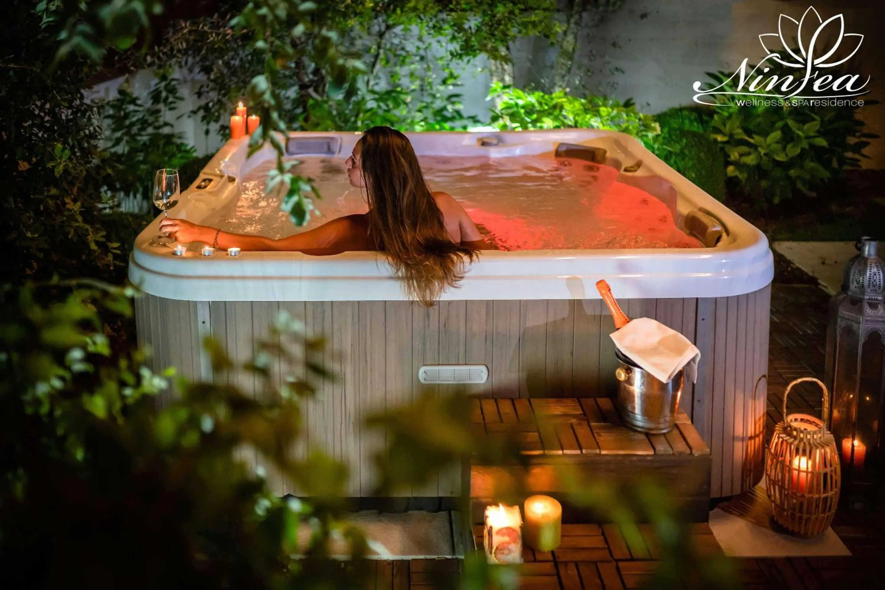 Night in Ninfea Wellness & Spa Residence