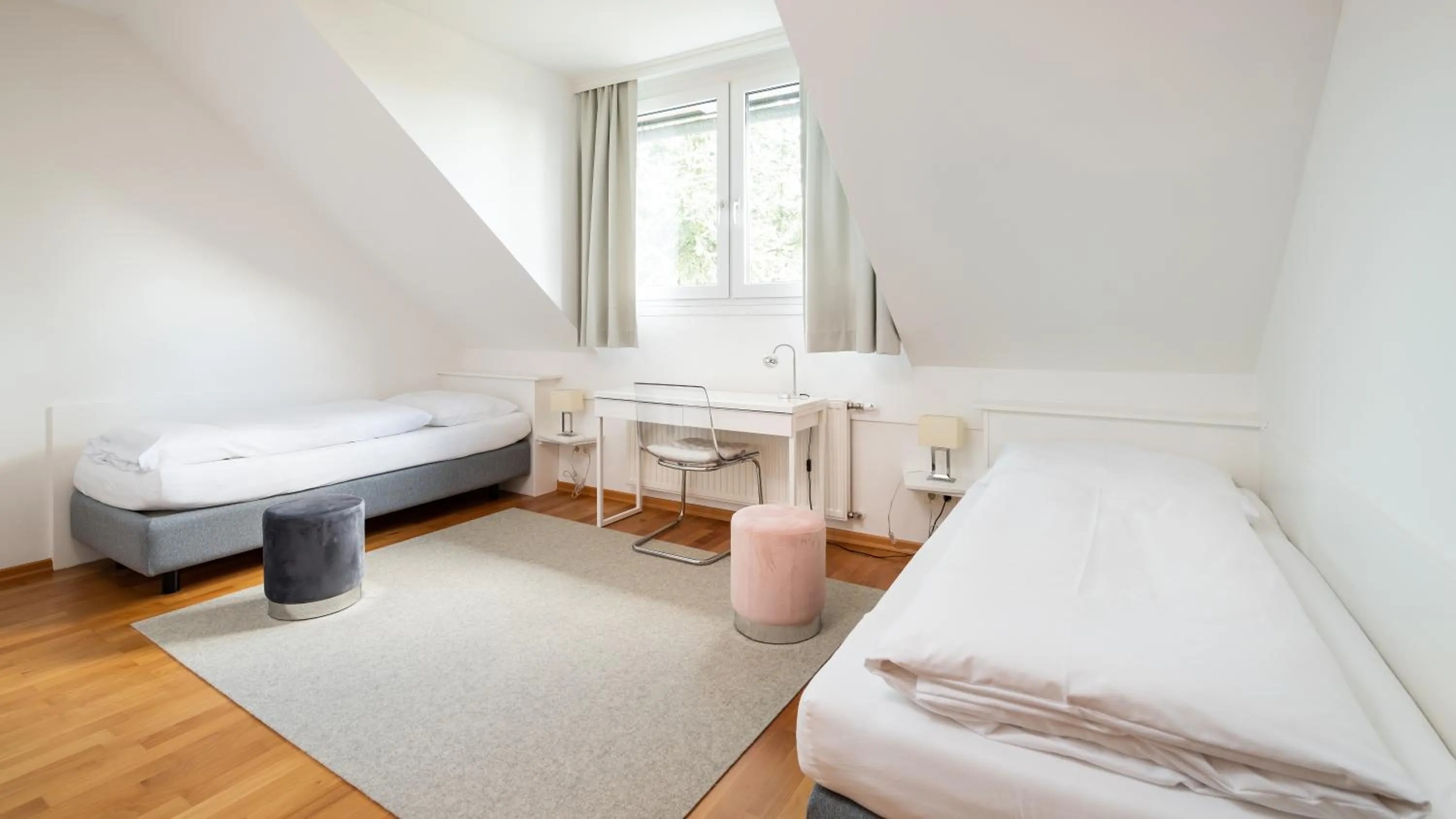 Bed in Werzer Strandcasino Hotel