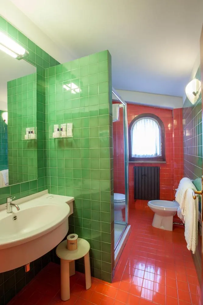 Bathroom in Hotel Cristoforo Colombo