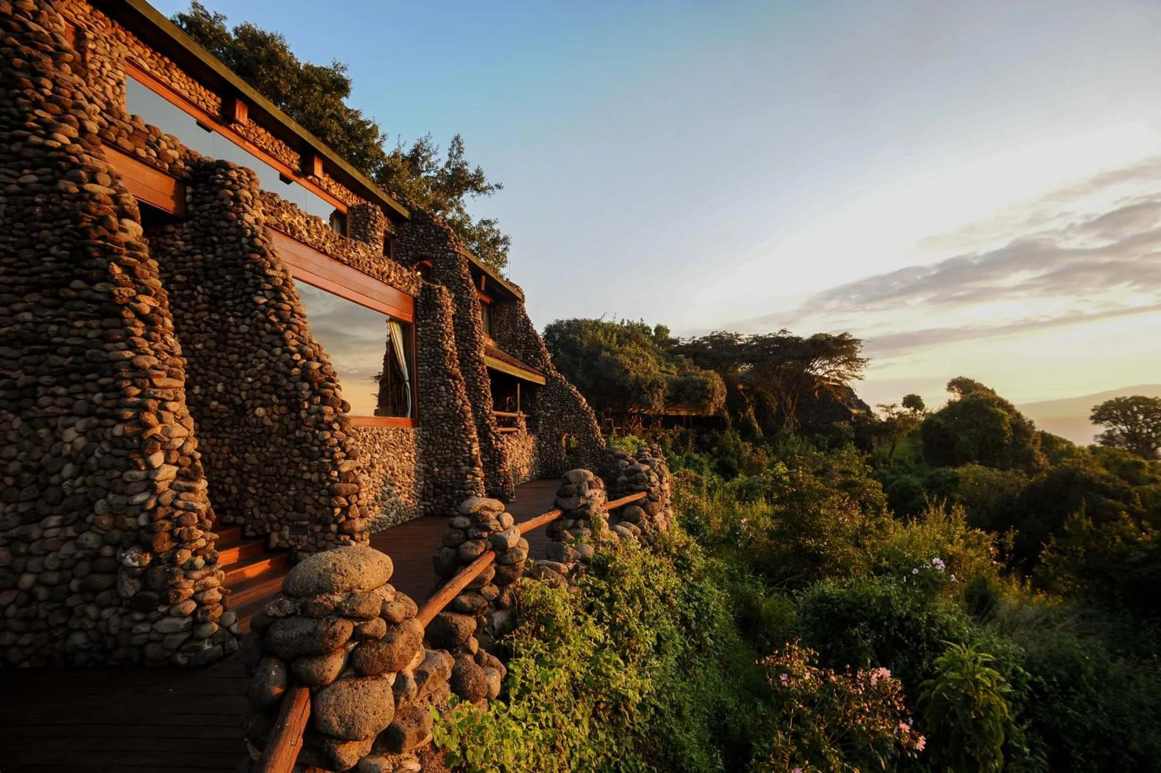 Property building in Ngorongoro Serena Safari Lodge