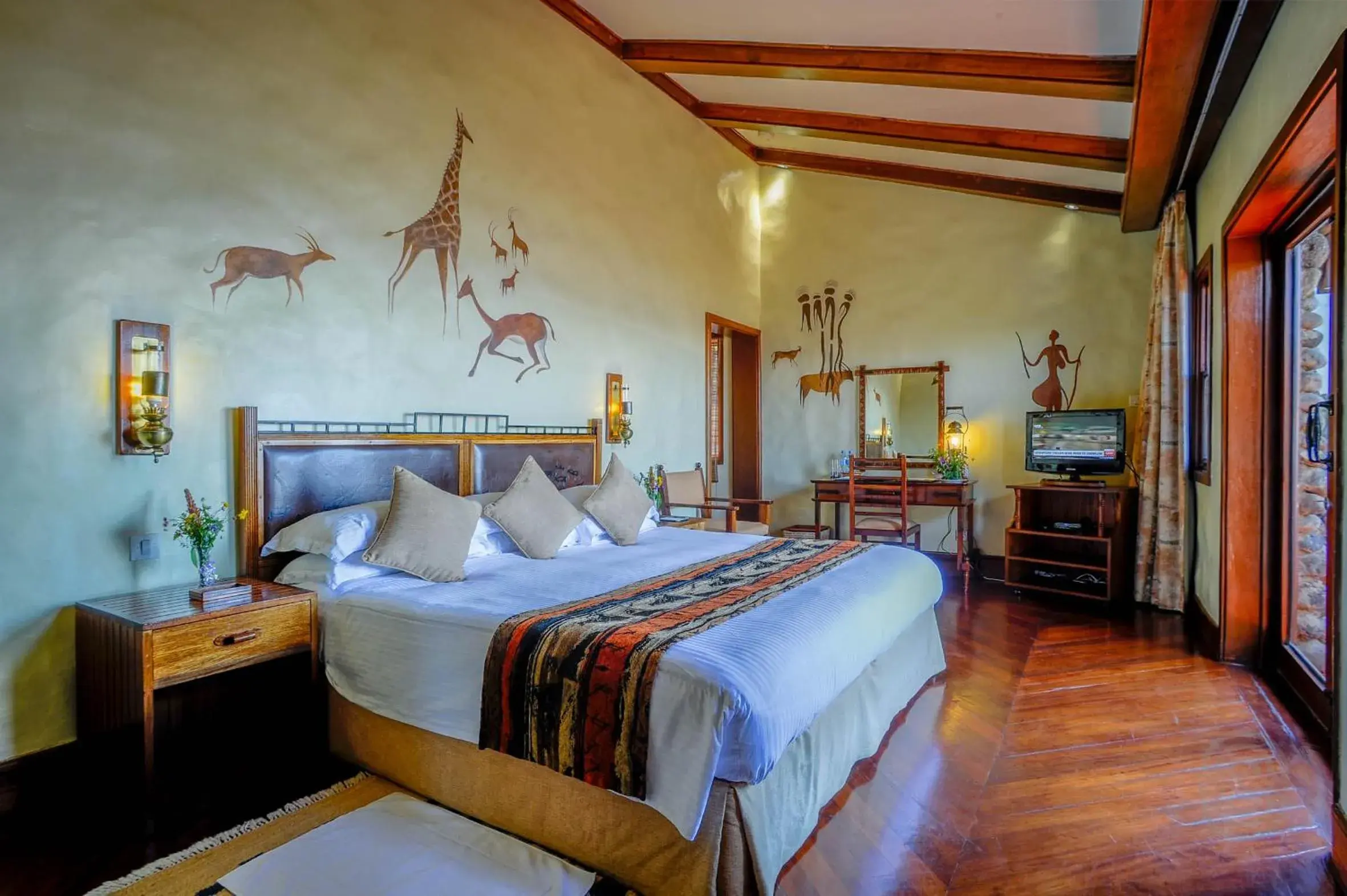 Standard Double or Twin Room - single occupancy in Ngorongoro Serena Safari Lodge Standard Double or Twin Room - single occupancy in Ngorongoro Serena Safari Lodge