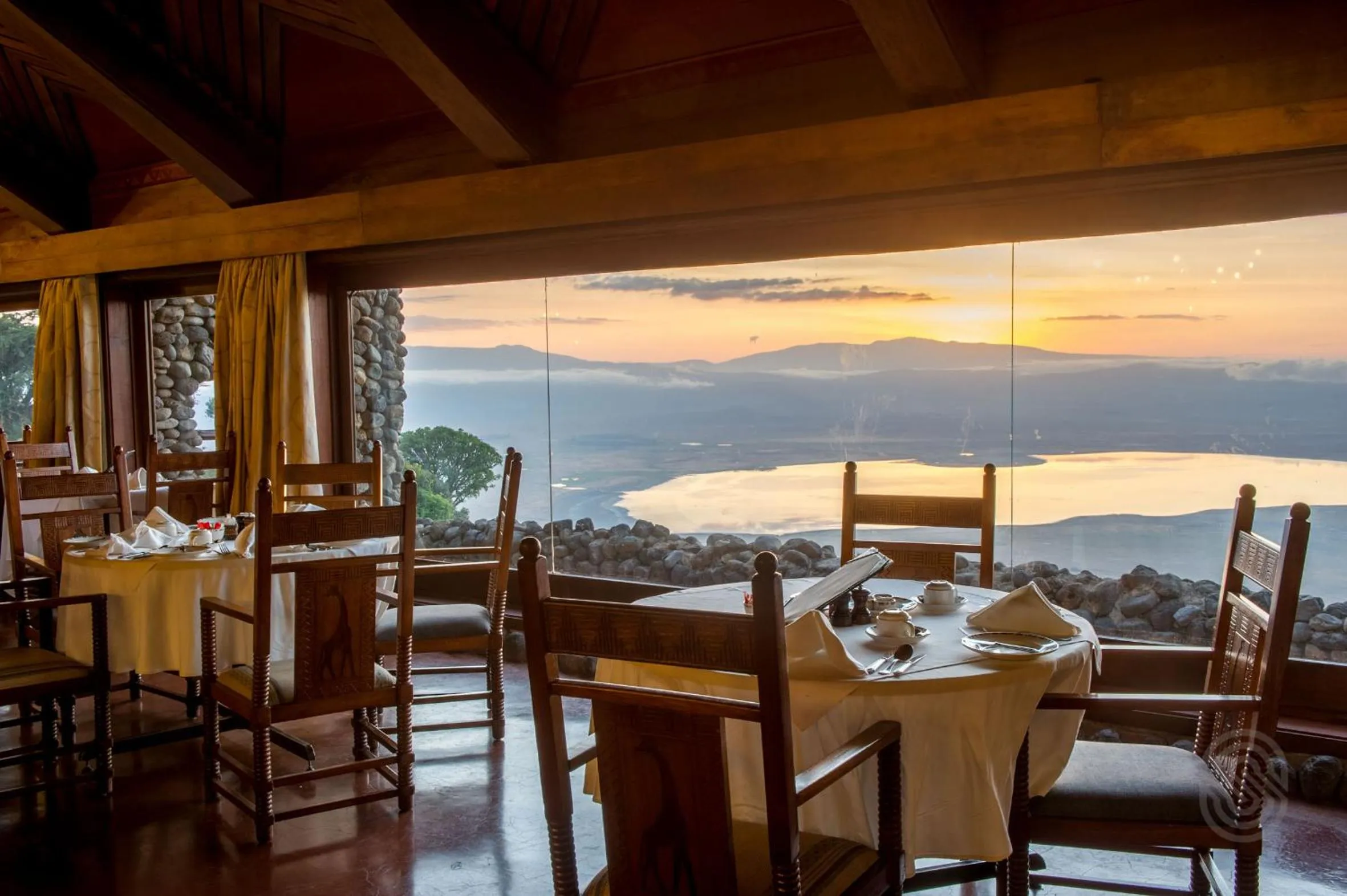 Restaurant/places to eat in Ngorongoro Serena Safari Lodge