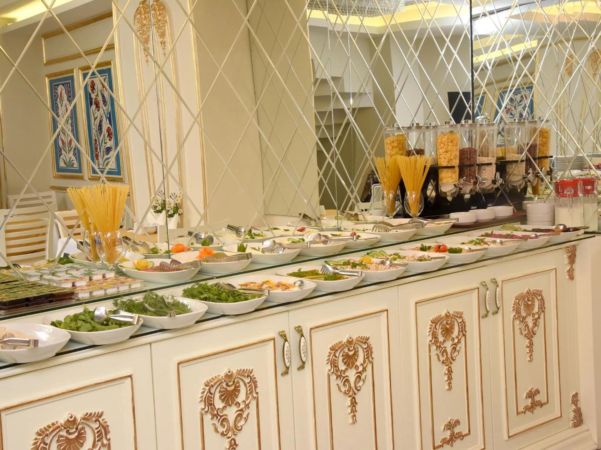 Buffet breakfast in Best Town Hotel