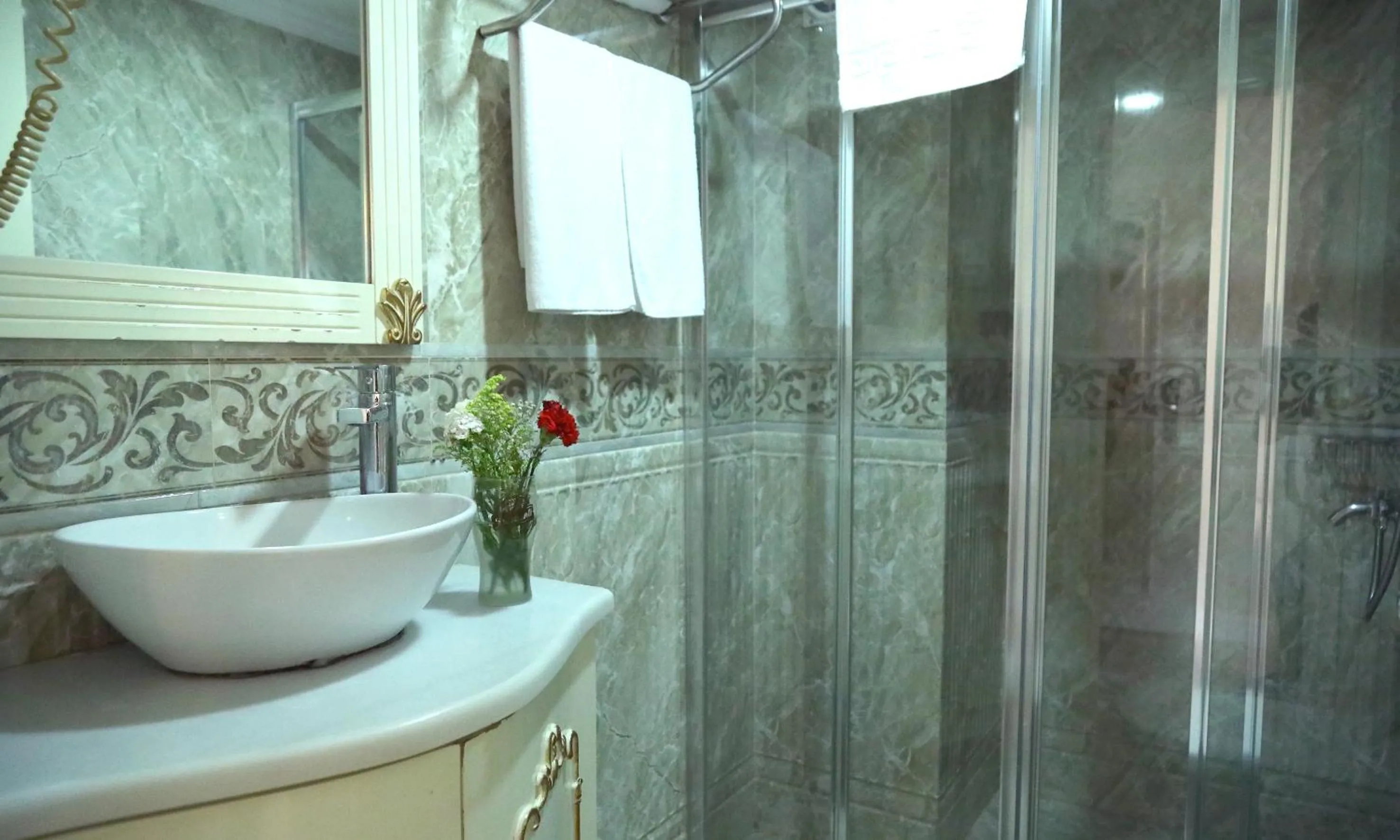 Shower in Best Town Hotel