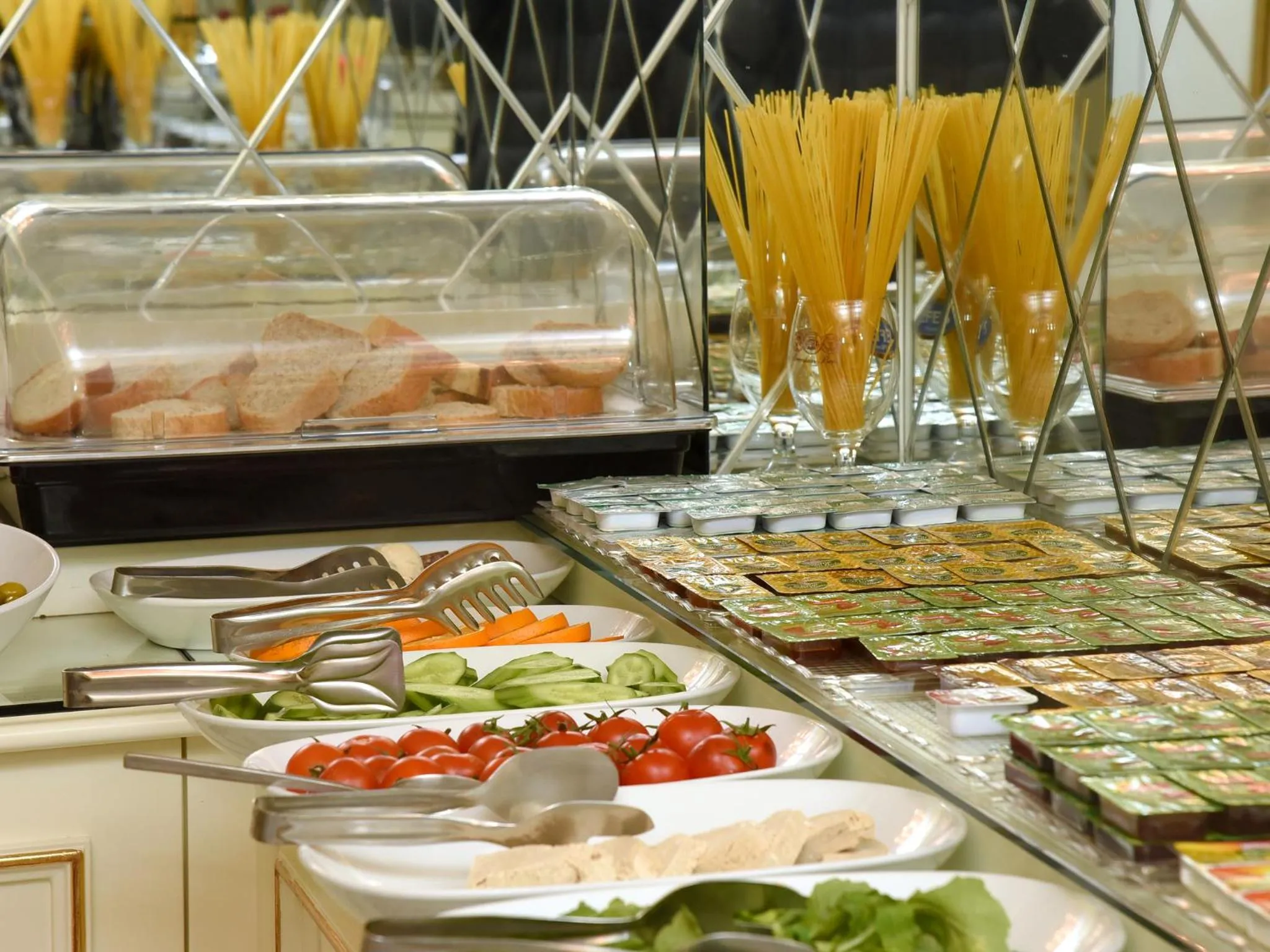 Buffet breakfast in Best Town Hotel