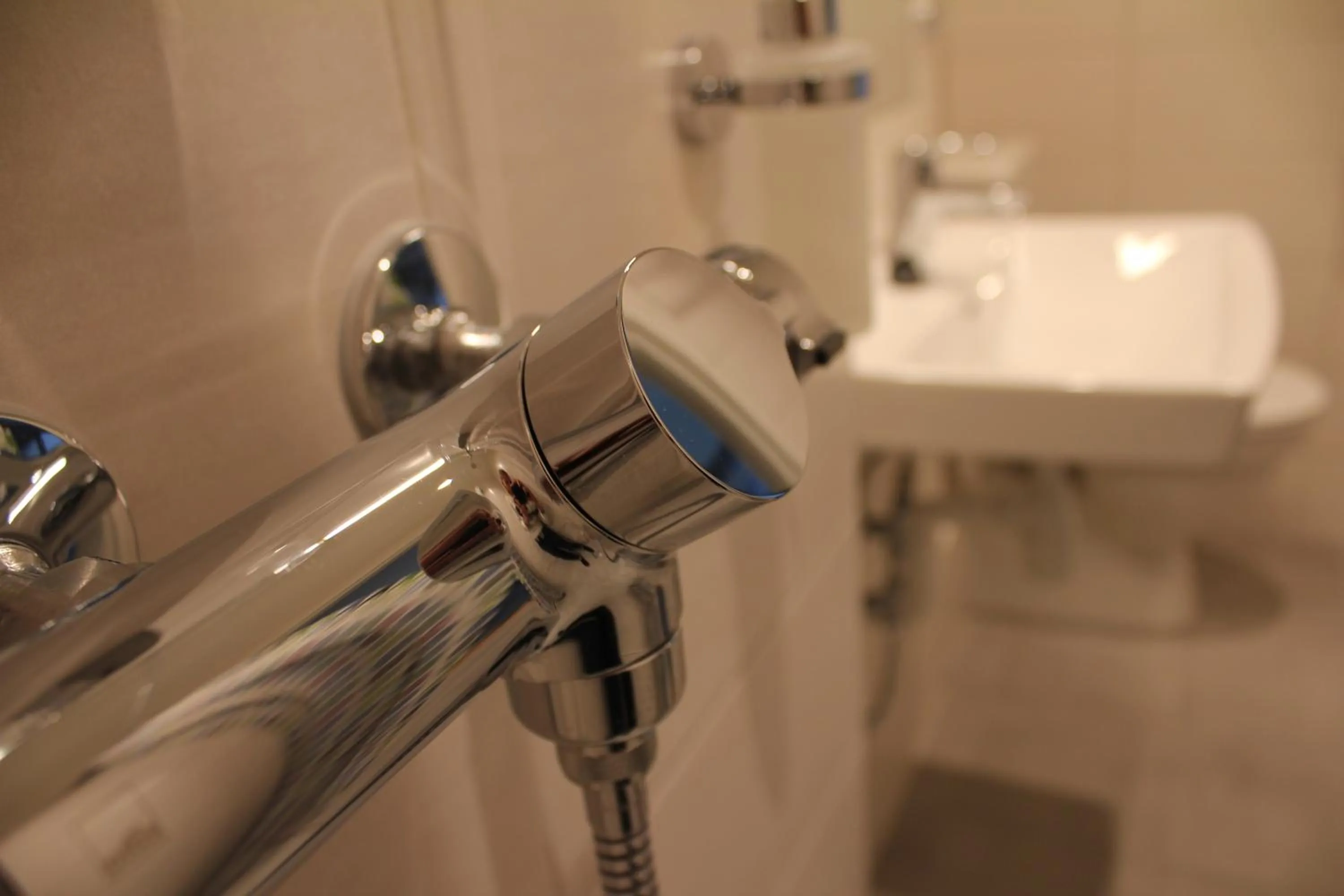 Bathroom in Stasjonen Hotel