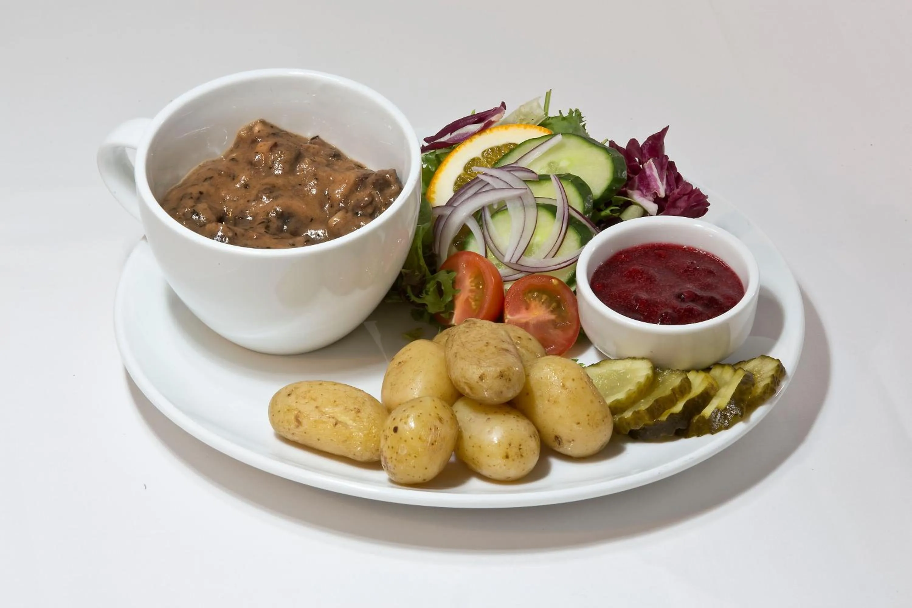 Restaurant/places to eat in Stasjonen Hotel