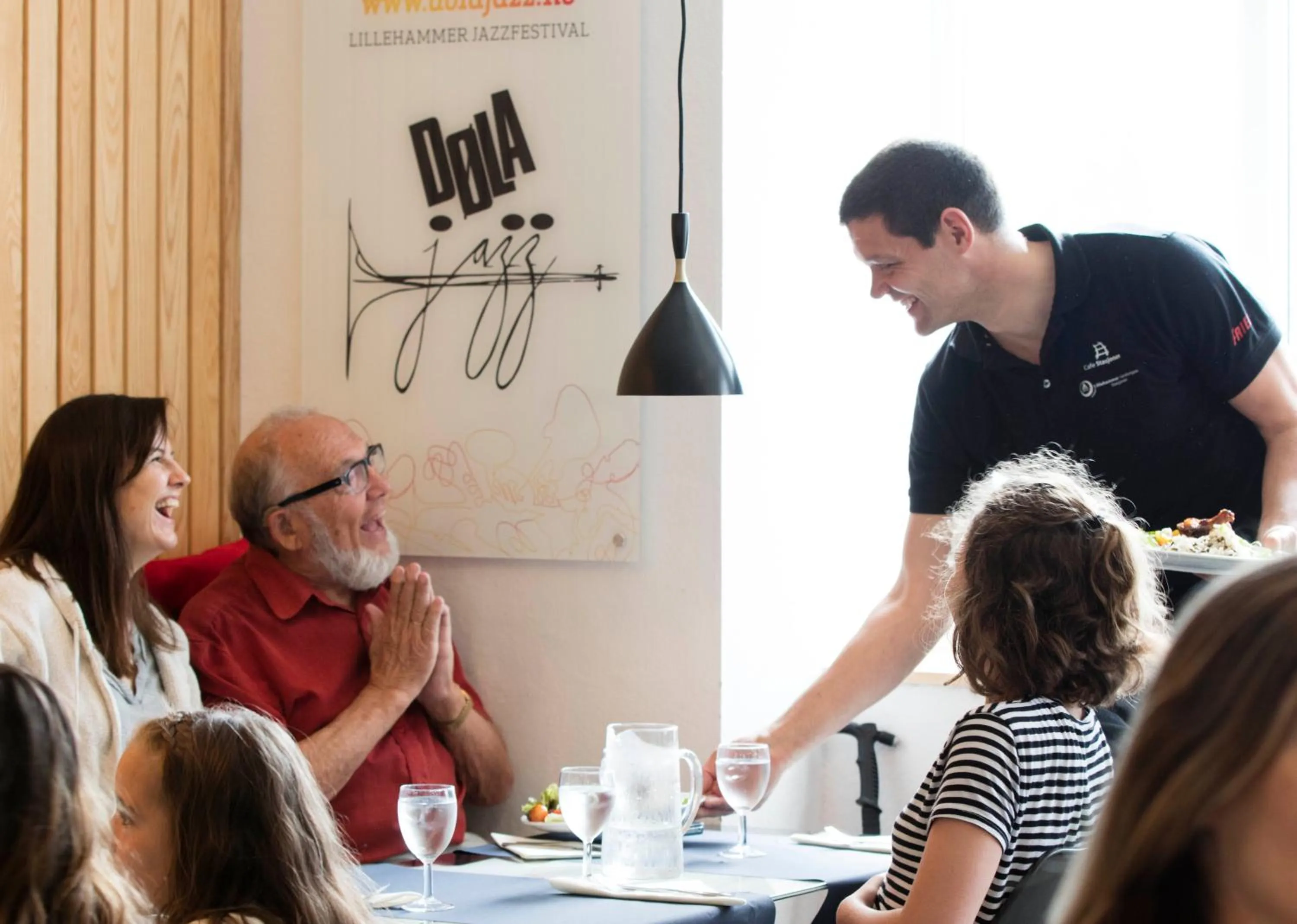 Staff in Stasjonen Hotel