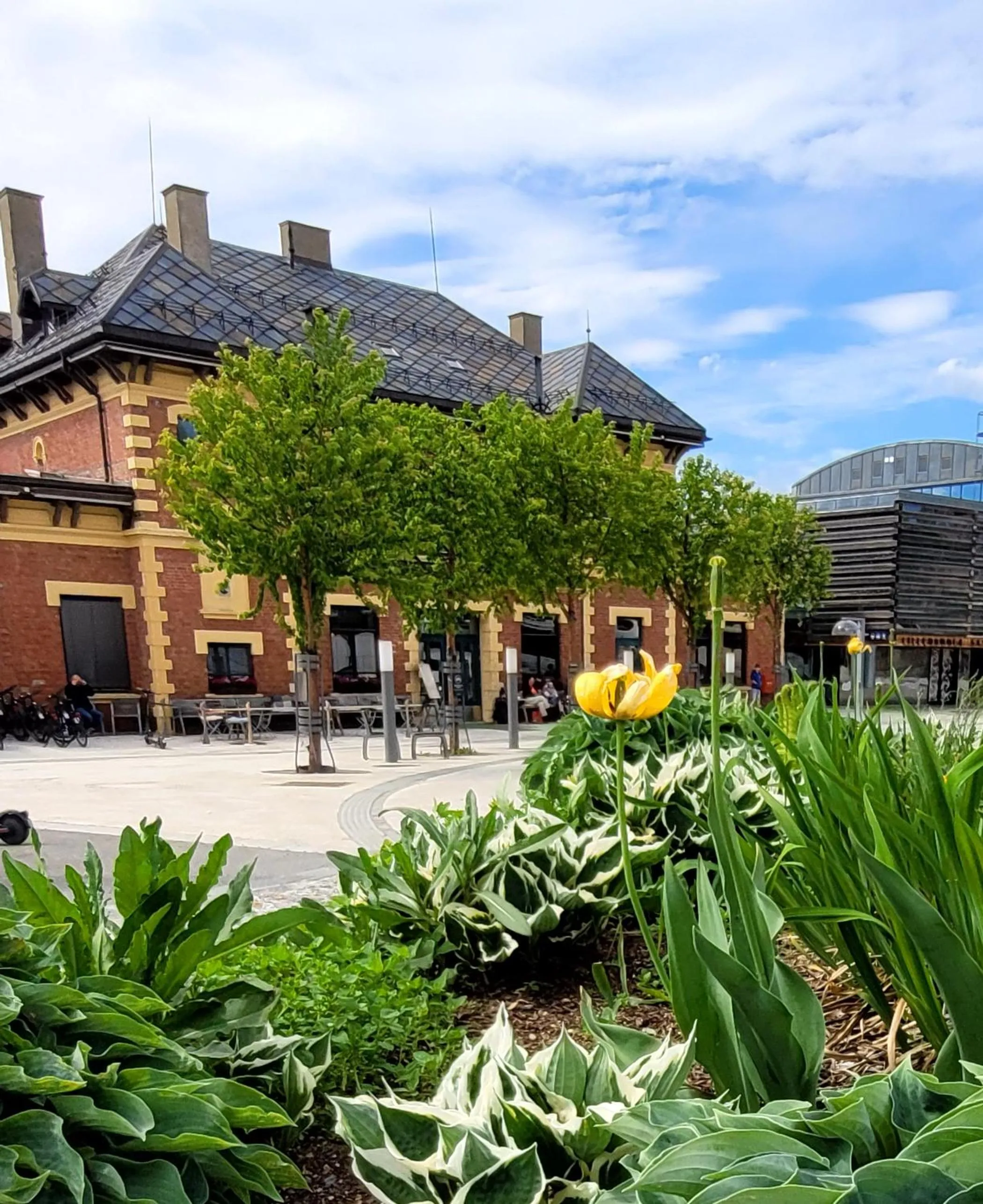 Property building in Stasjonen Hotel