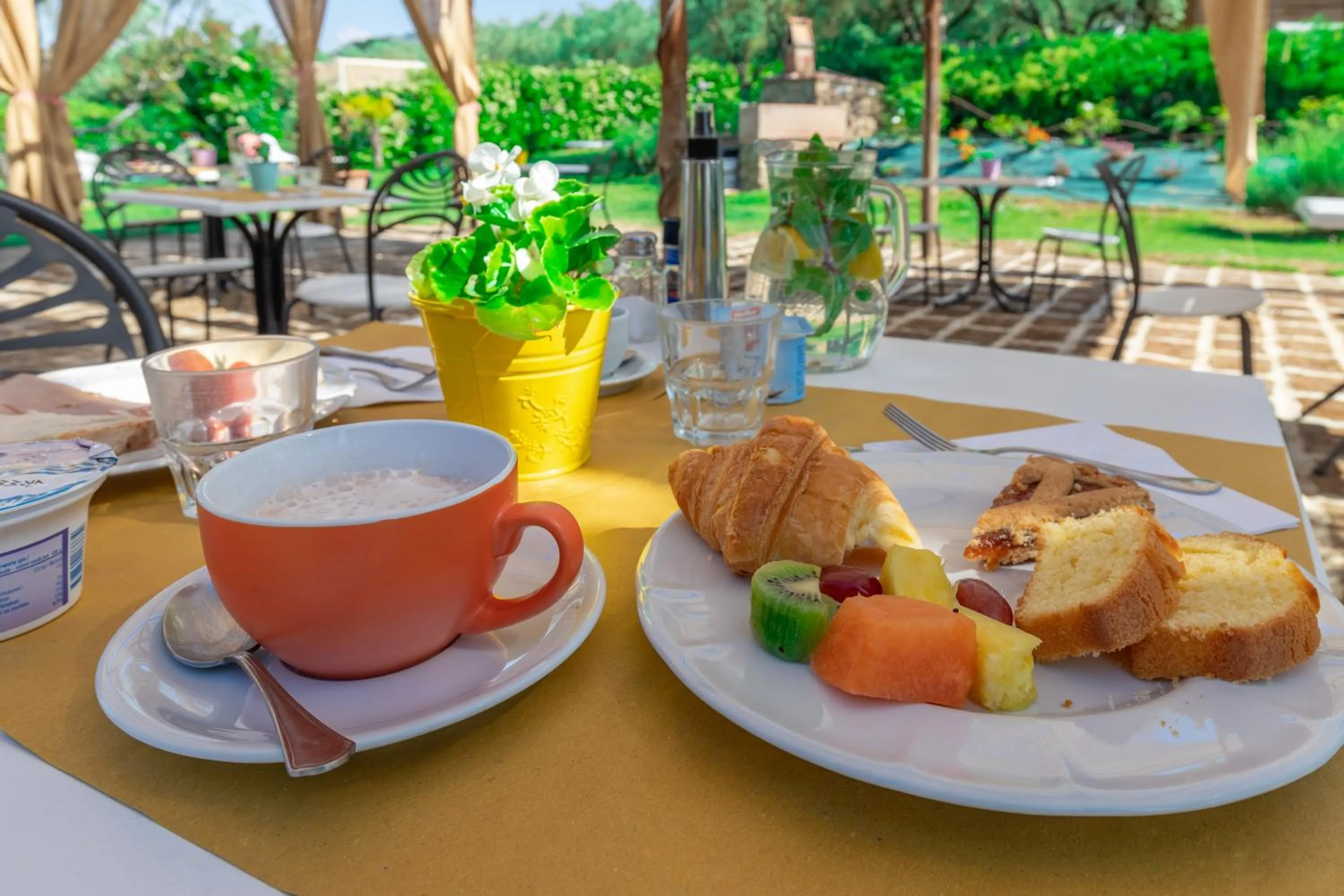 Food in La Casa Medioevale