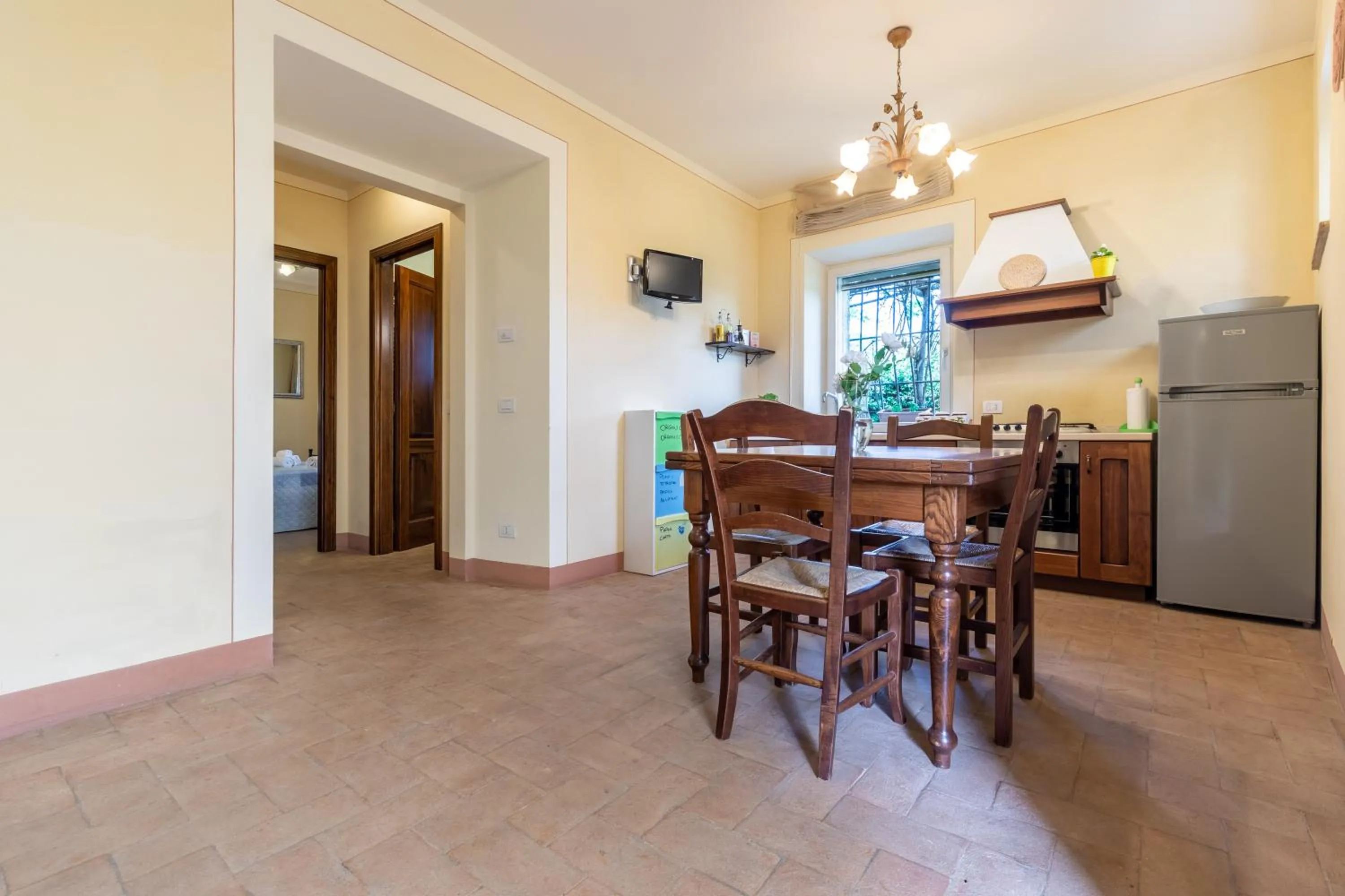Dining area in La Casa Medioevale
