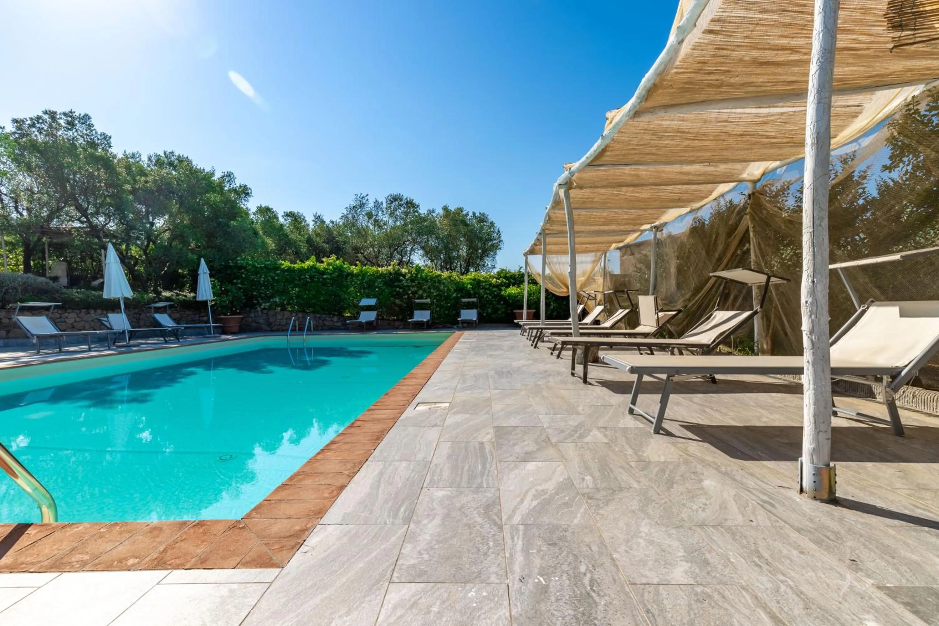 Swimming pool in La Casa Medioevale